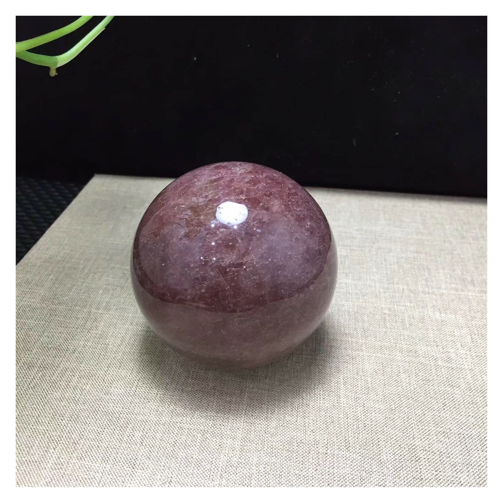 Plein de Textures 1pcs Boule de Cristaux de Quartz Naturel Pierres Naturelles et sphère de Pierres précieuses décoration de la Maison Feng Shui Artisanat Cadeau Ornements décoration