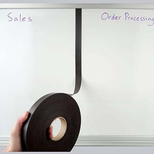 Miniatura 6 de StoreSMART - Rejillas magnéticas - 1 pulgada x 100 pies - para rejillas de pizarra blanca - ML1-100