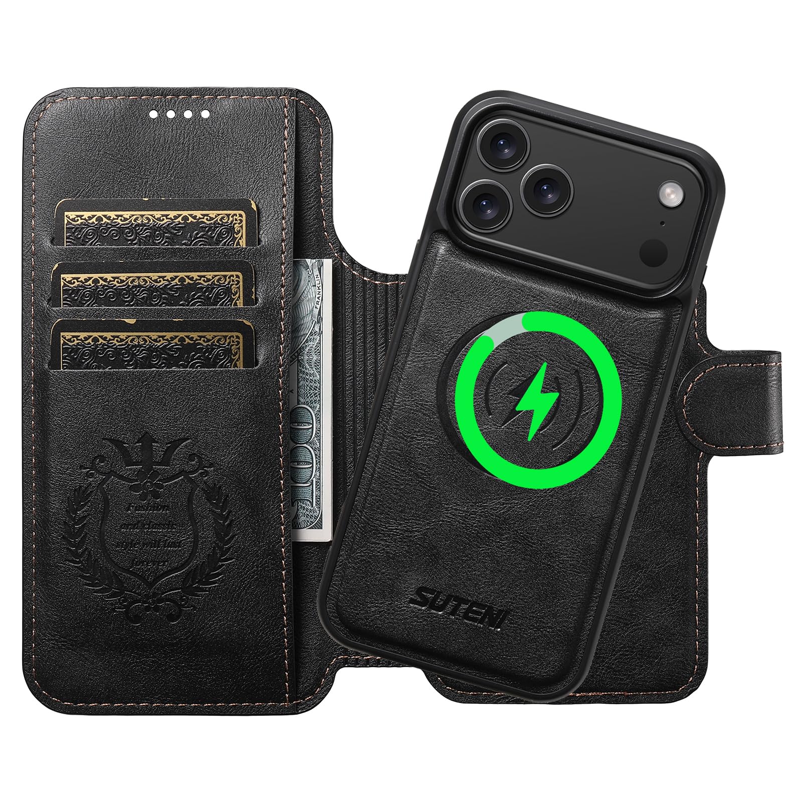 Amazon.co.jp: JCGOOD iPhone 17 Pro Max ケース手帳型 分離式 2in1