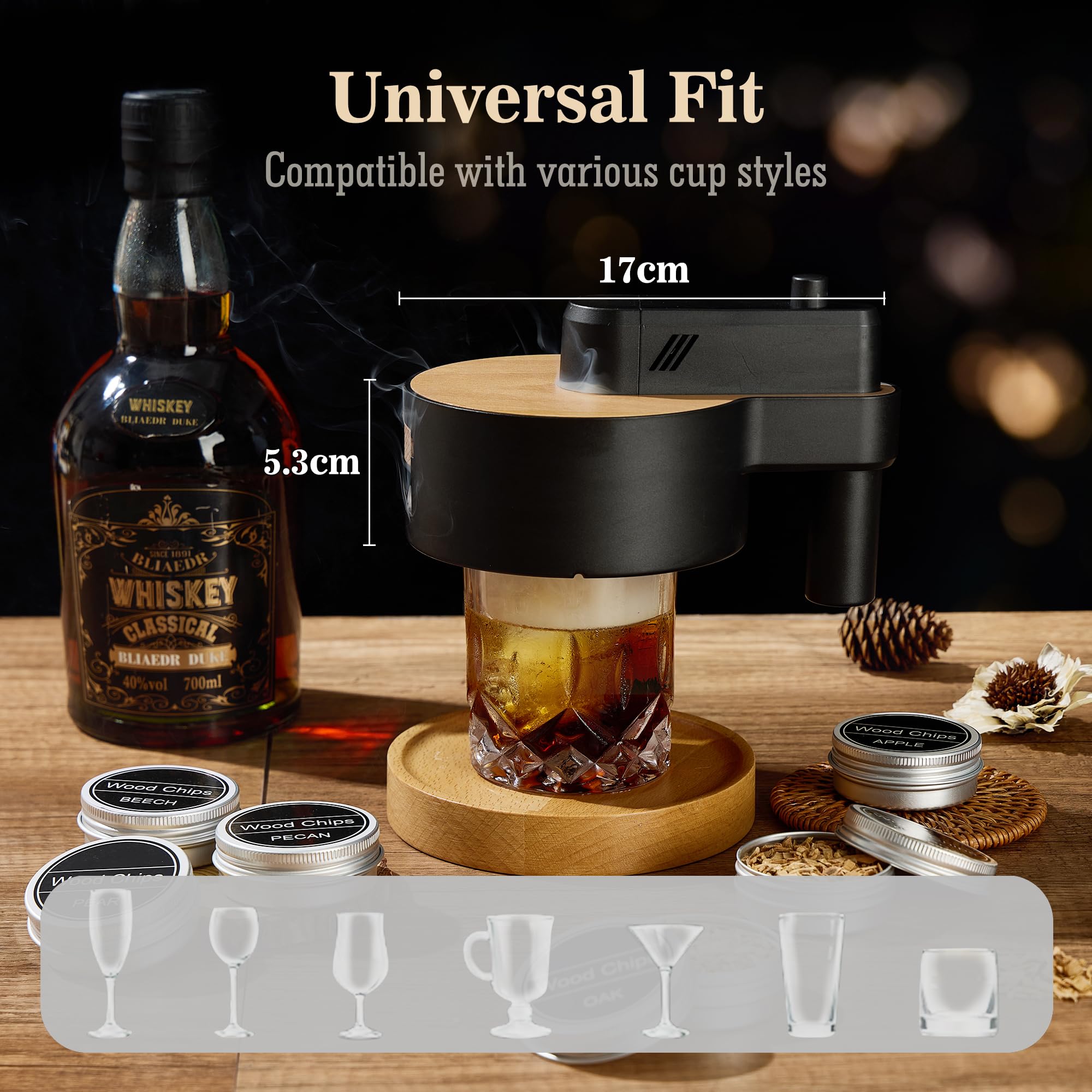 Luxe Whiskey Smoker Set – Complete Rookervaring