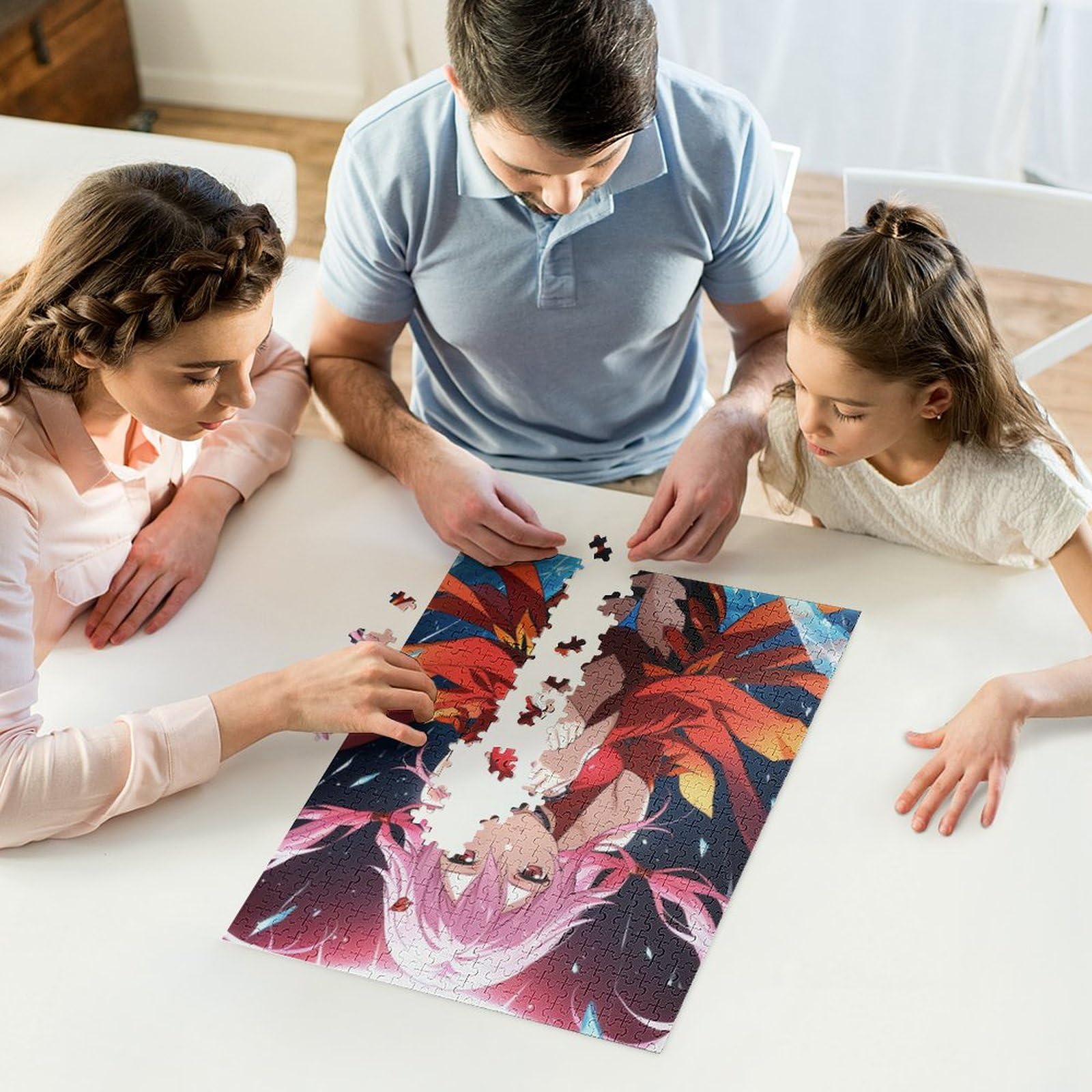 Amazon | ギルティクラウン ジグソーパズル 300pcs 木製ピース 子供