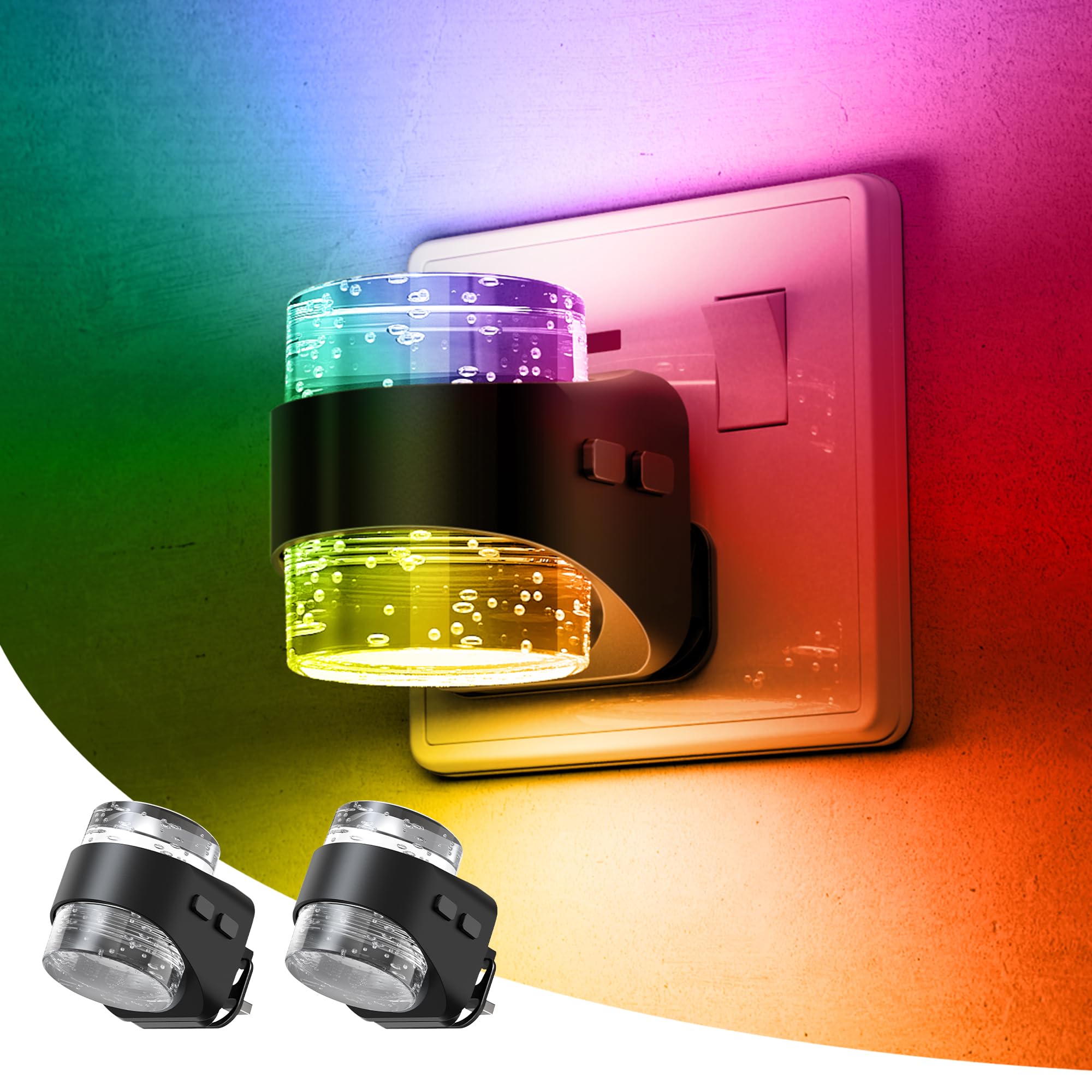 LOHAS-LED Night Light Plug in Wall