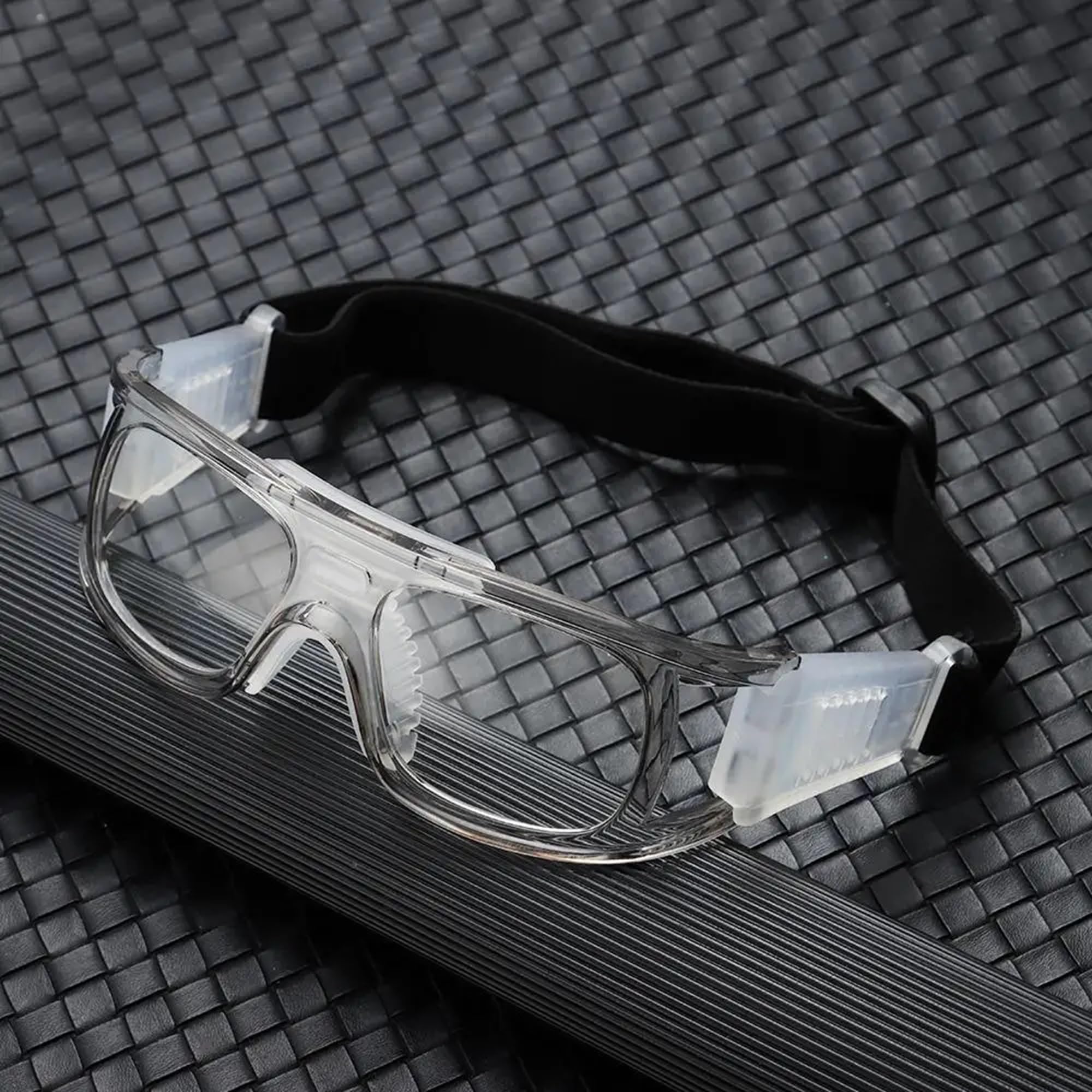 AUGEN Protective Safety Goggles Strong Lens Laboratory Safety Goggle Eye Protection Lightweight Eyewear Unisex Men Women (Grey, 07A)(Pack of 1) - Image 3 thumbnail