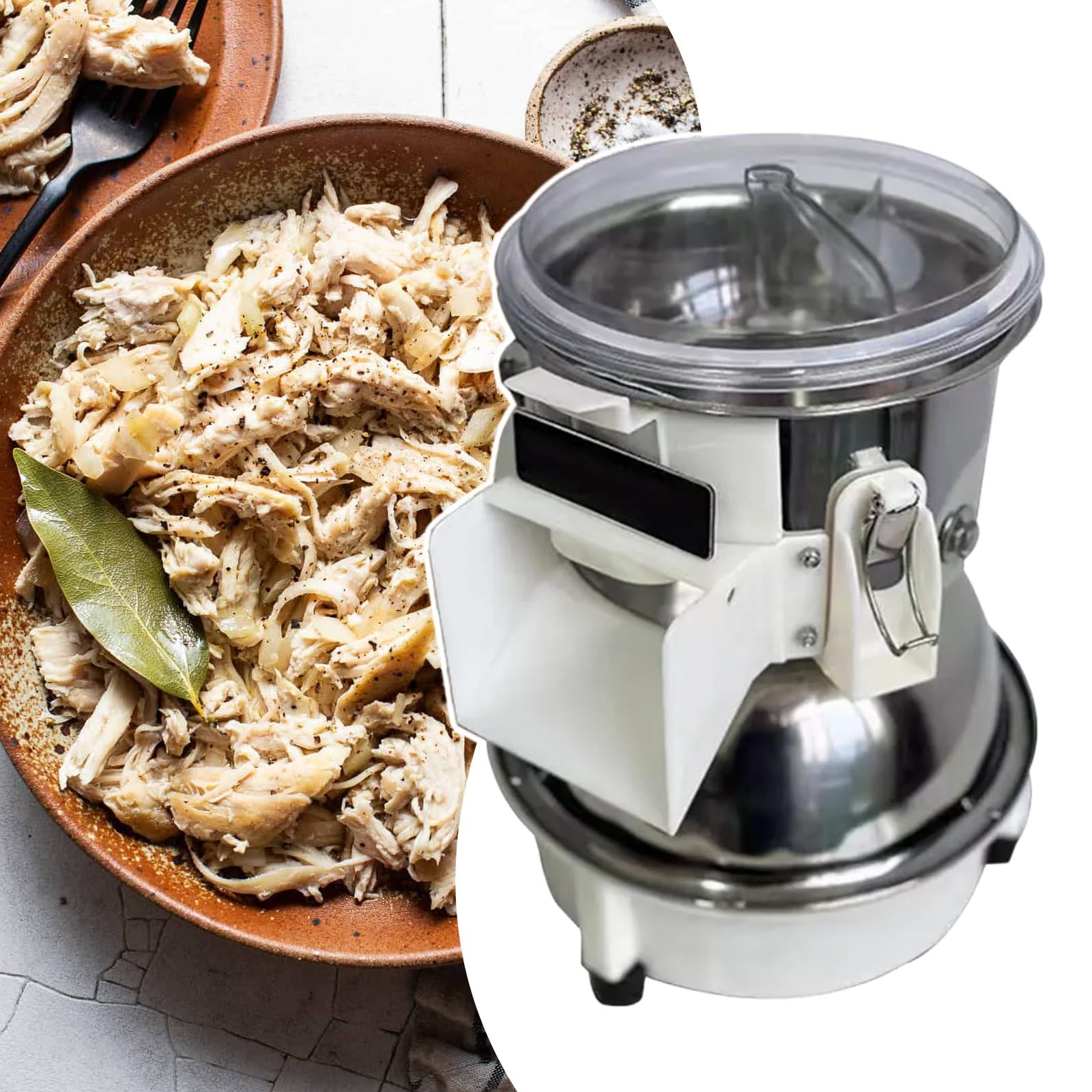 Amazon.com: HCAUYNN Small Beef Chicken Shredding Machine