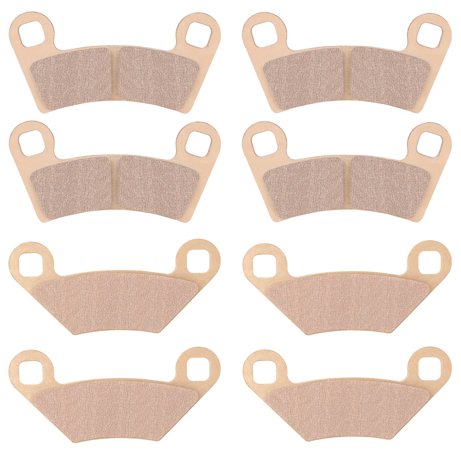 Front & Rear Brake Pad Set For Polaris 550 Sportsman EPS/X2/Forest/Touring (2010-2014)