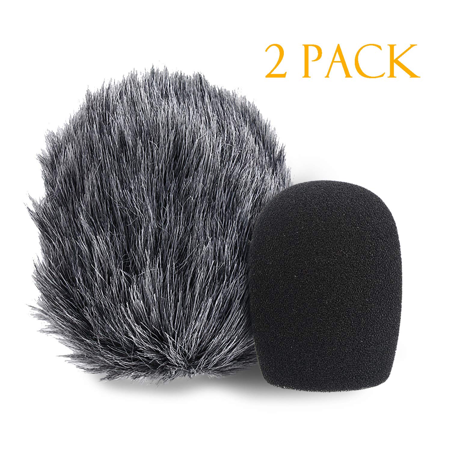 Amazon.com: SUNMON Furry Windscreen Muff, Mic Pop Filter/Foam Wind
