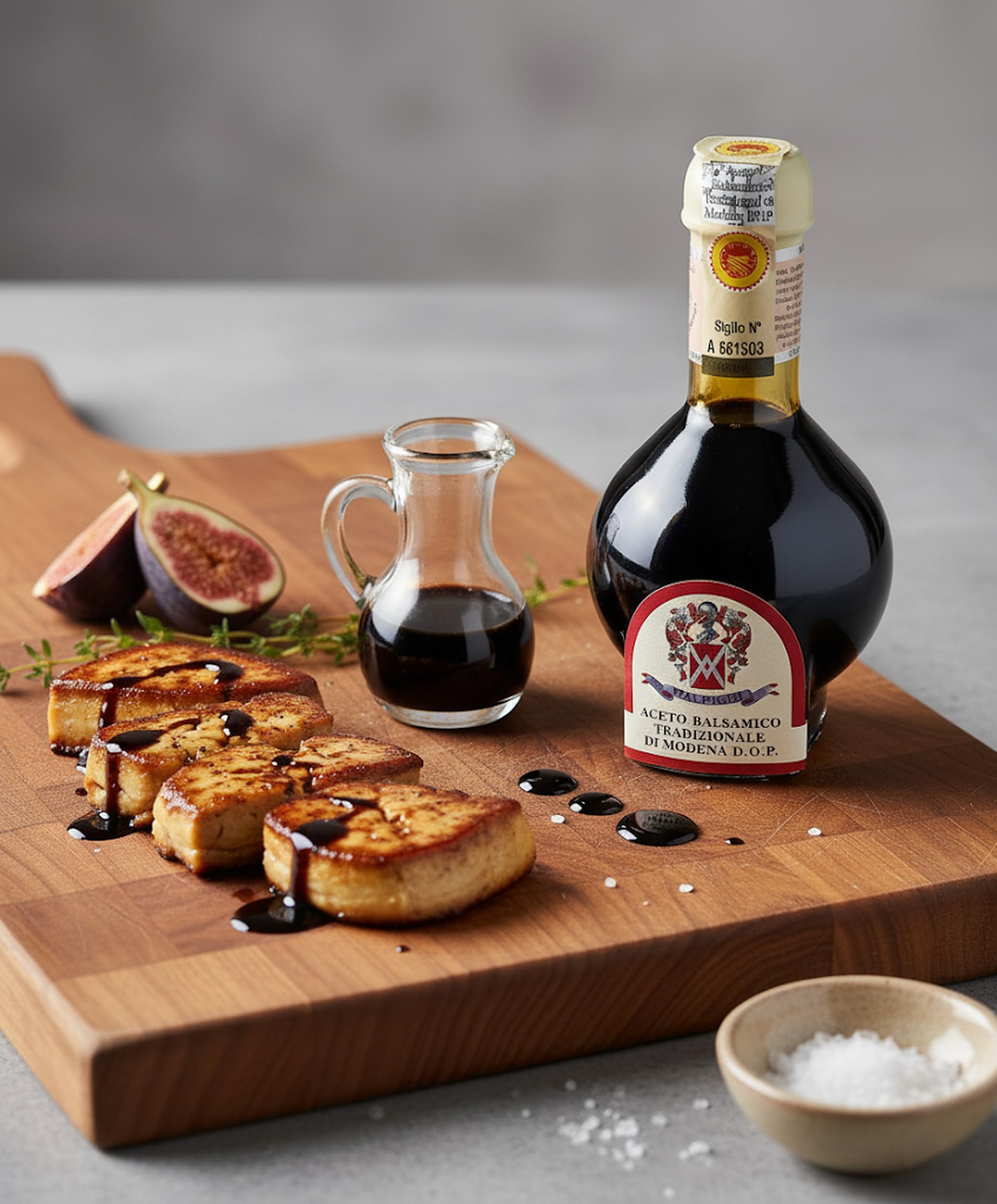 Acetaia Malpighi – Vinagre Balsámico Tradicional de Módena DOP Envejecido 12+ Años – 100 ml – Solo Mosto Cocido – Selección para Alta Gastronomía