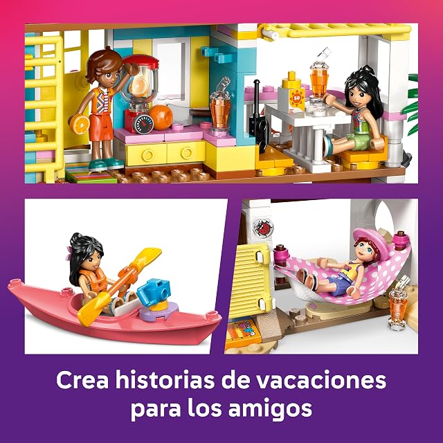 Foto 4 de 8 de LEGO - Juego de construcción Casa en la Playa con Focas LEGO Friends - 42699