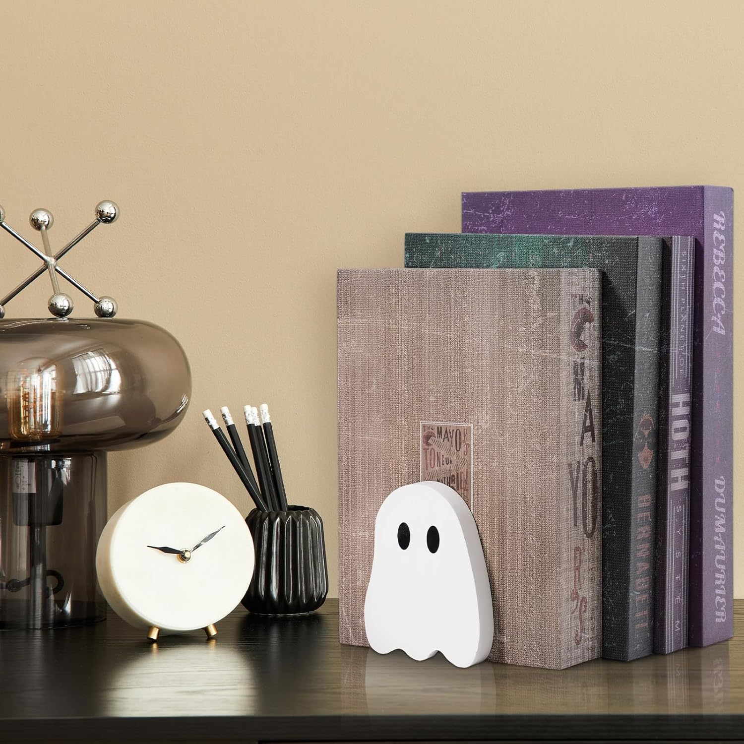 緒締め玉 花模様 菊 陶磁器製 骨董 胴乱 印籠 R1459