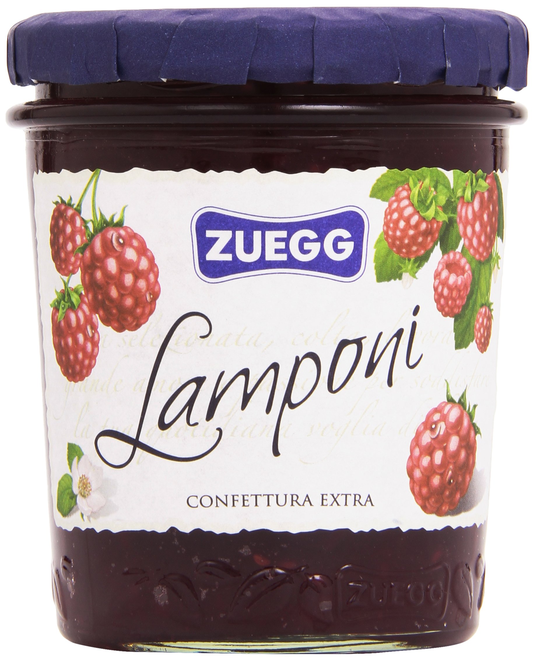 Zuegg - Confettura Extra di Lamponi - 320 g - [confezione da 12]