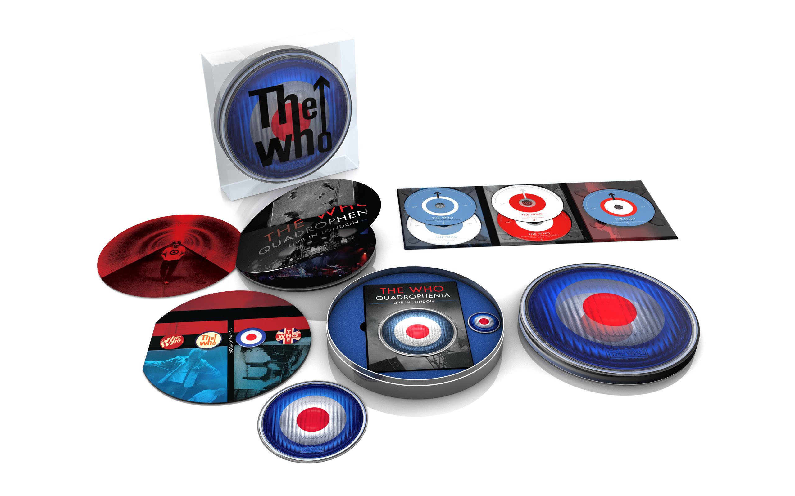 The Who - Quadrophenia - Live in London (BRD BRDA - metal box