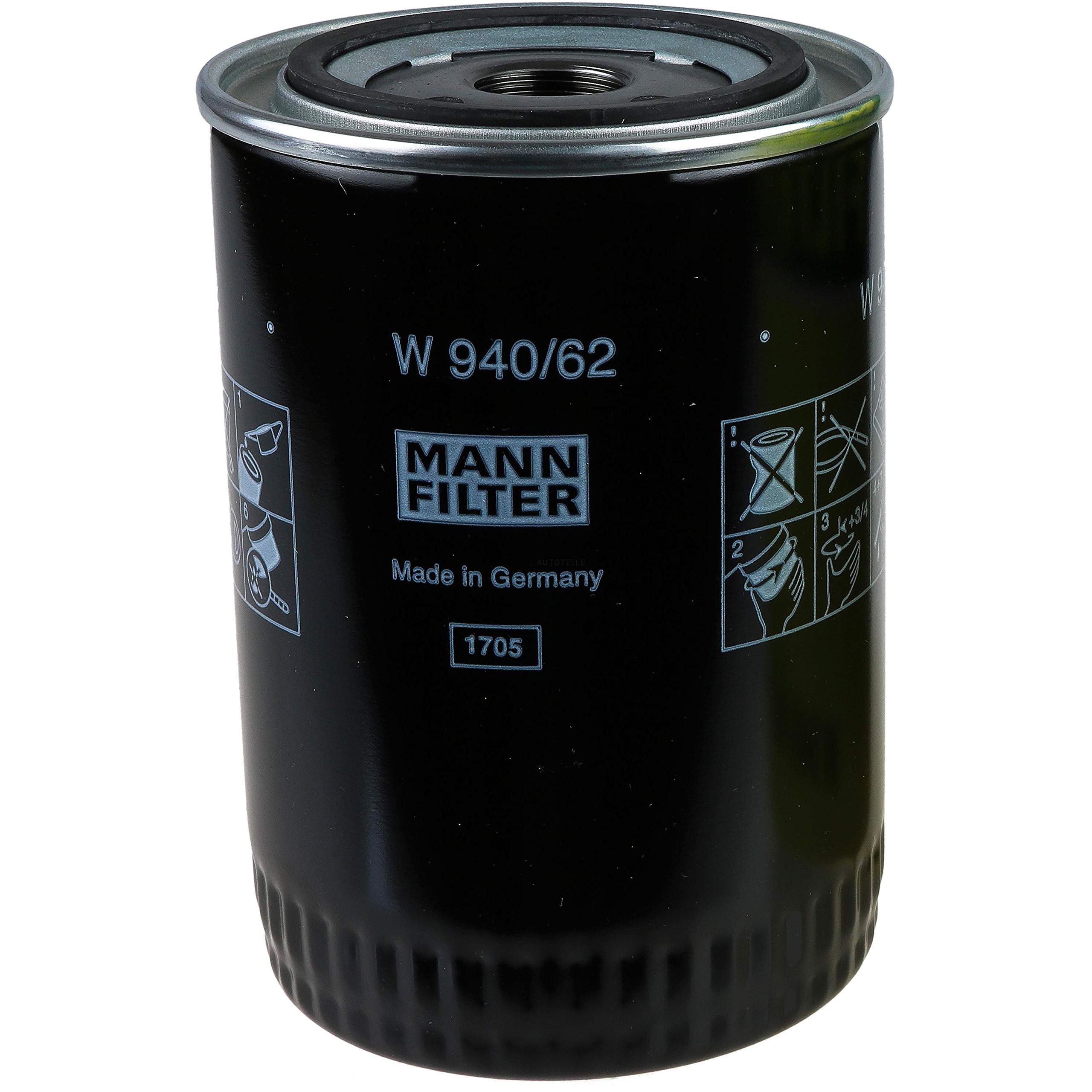 MANN-FILTER - Set di ispezione, filtro del carburante, filtro dell'olio, filtro dell'aria