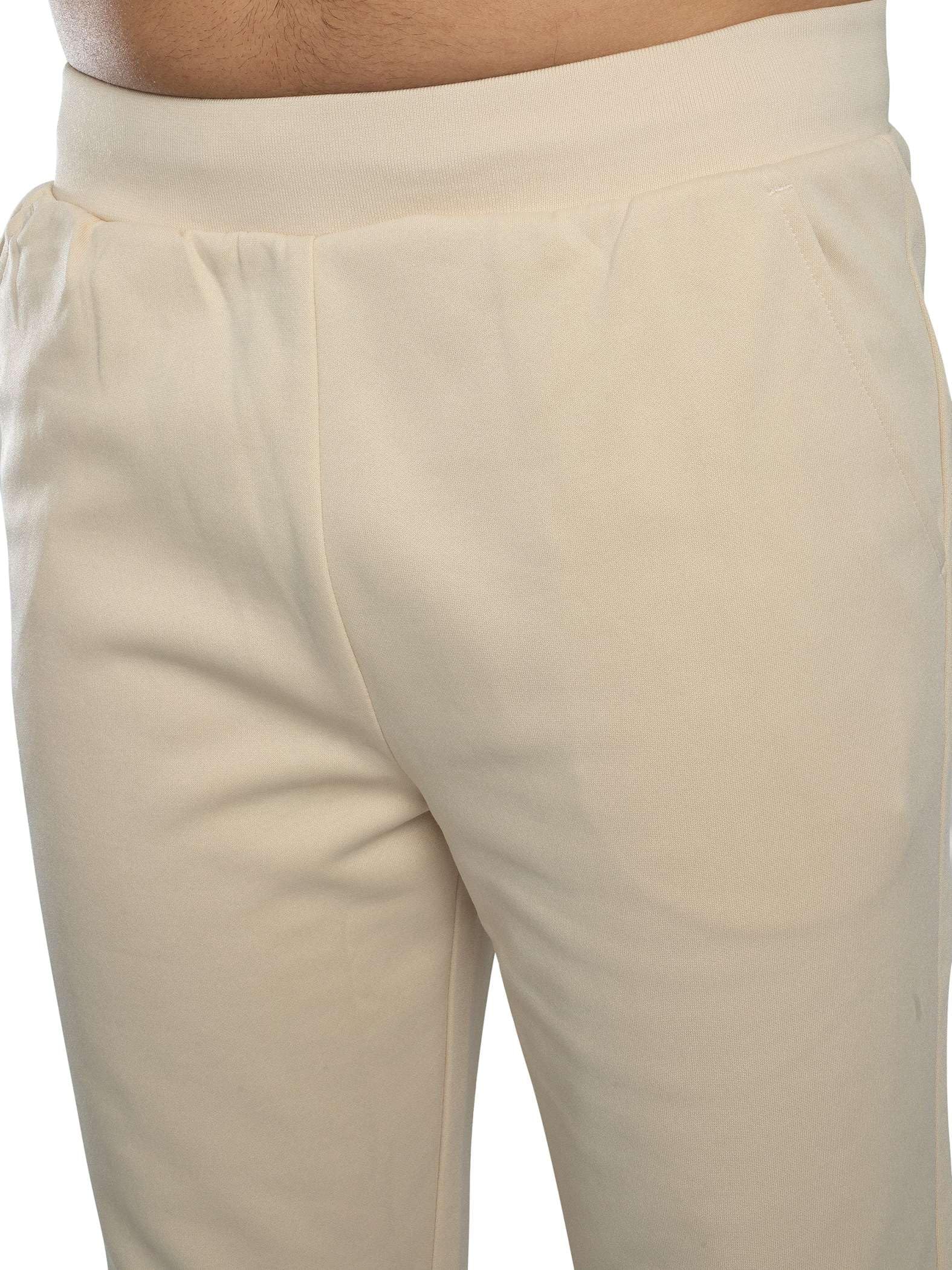 Sergio Tacchini Hombre Pantalones De Chándal Orion Track, Sandshell/Maritime Blue