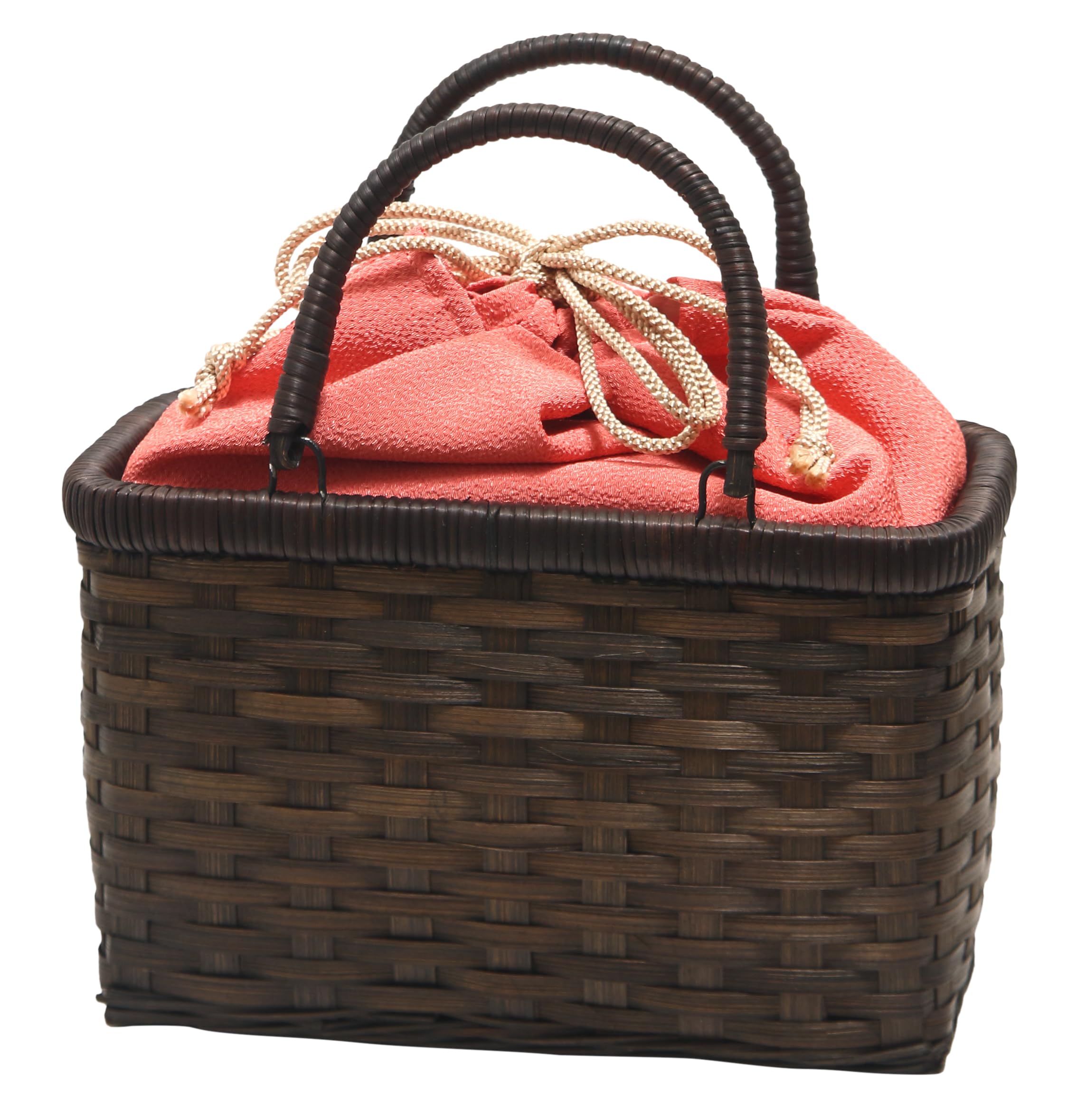 和装バッグ　網代バッグ　取り外し可　京都　小物　浴衣 Amazon | [ハセガワ] 竹籠 浴衣 かご バッグ レディース 巾着