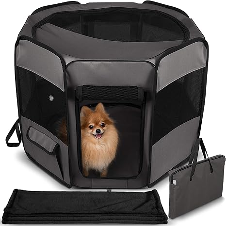 portable dog pen amazon