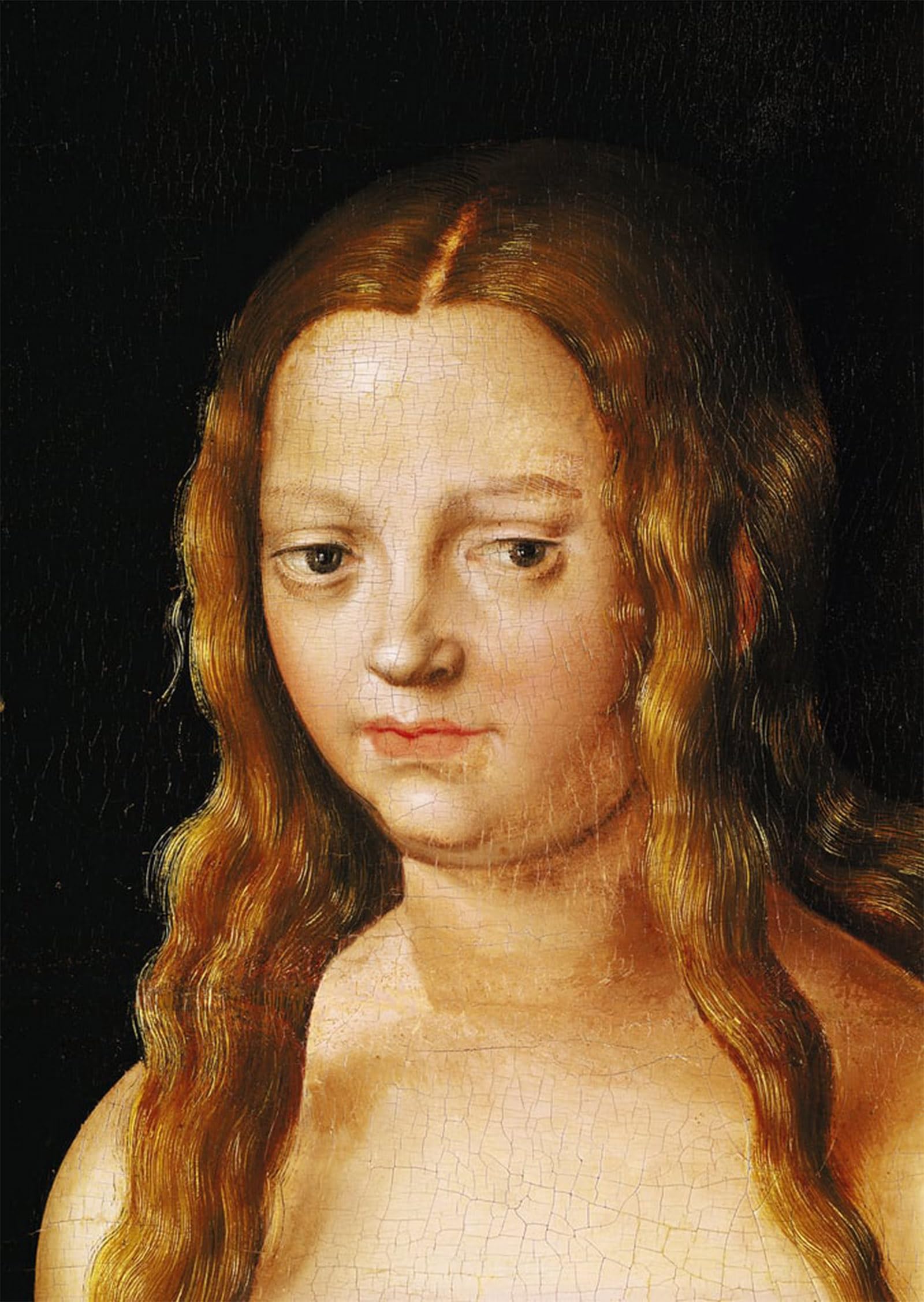 POSTERIIk Famous Animal Posters Vintage Picture Tthe Virgin Suckling the Child by Lucas Cranach the Elder Modern Wall Decor for Home Decor 60x90cm
