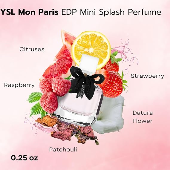 عطر Yves Saint Laurent YSL للنساء مجموعة سفر صغيرة مكونة من 4 قطع