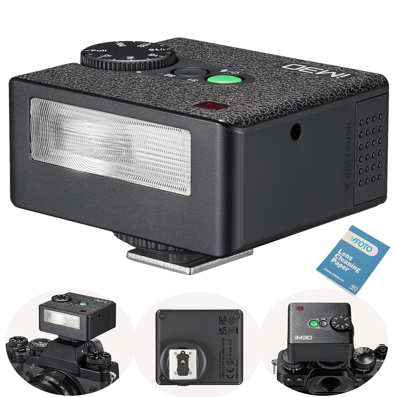 Amazon | 【GODOX正規代理店】GODOX iM30 ミニ カメラフラッシュ Mini