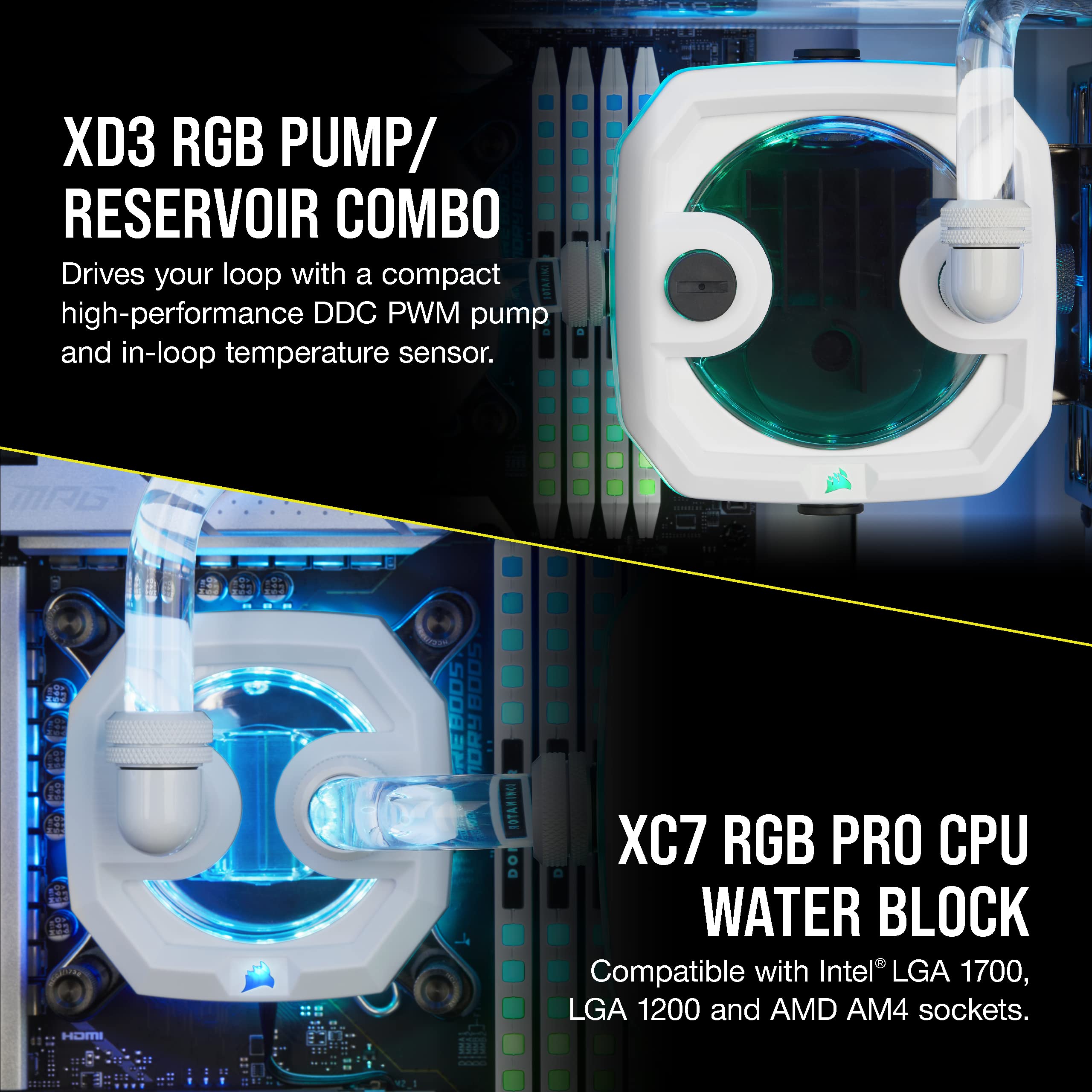 本格水冷　セット Amazon | Corsair iCUE Hydro Xシリーズ ハードライン水冷キット