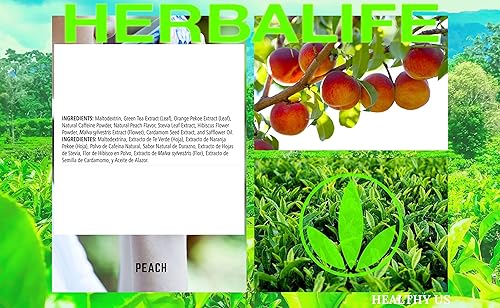 Miniatura 5 de Herbalife Concentrado de té de hierbas: melocotón 1.8 onzas (1.80 oz) sin gluten, sabor natural, sin edulcorante artificial