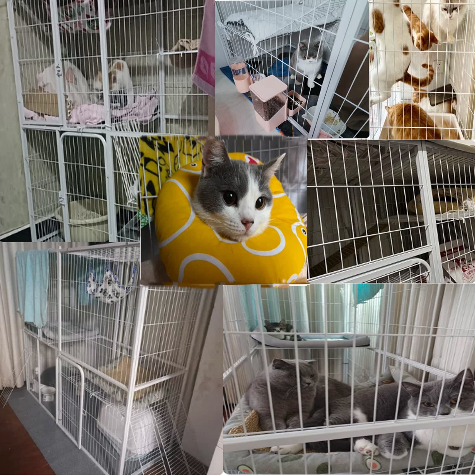 Amazon.co.jp: 猫用ケージ 大型 ペット ケージ おしゃれ ねこ