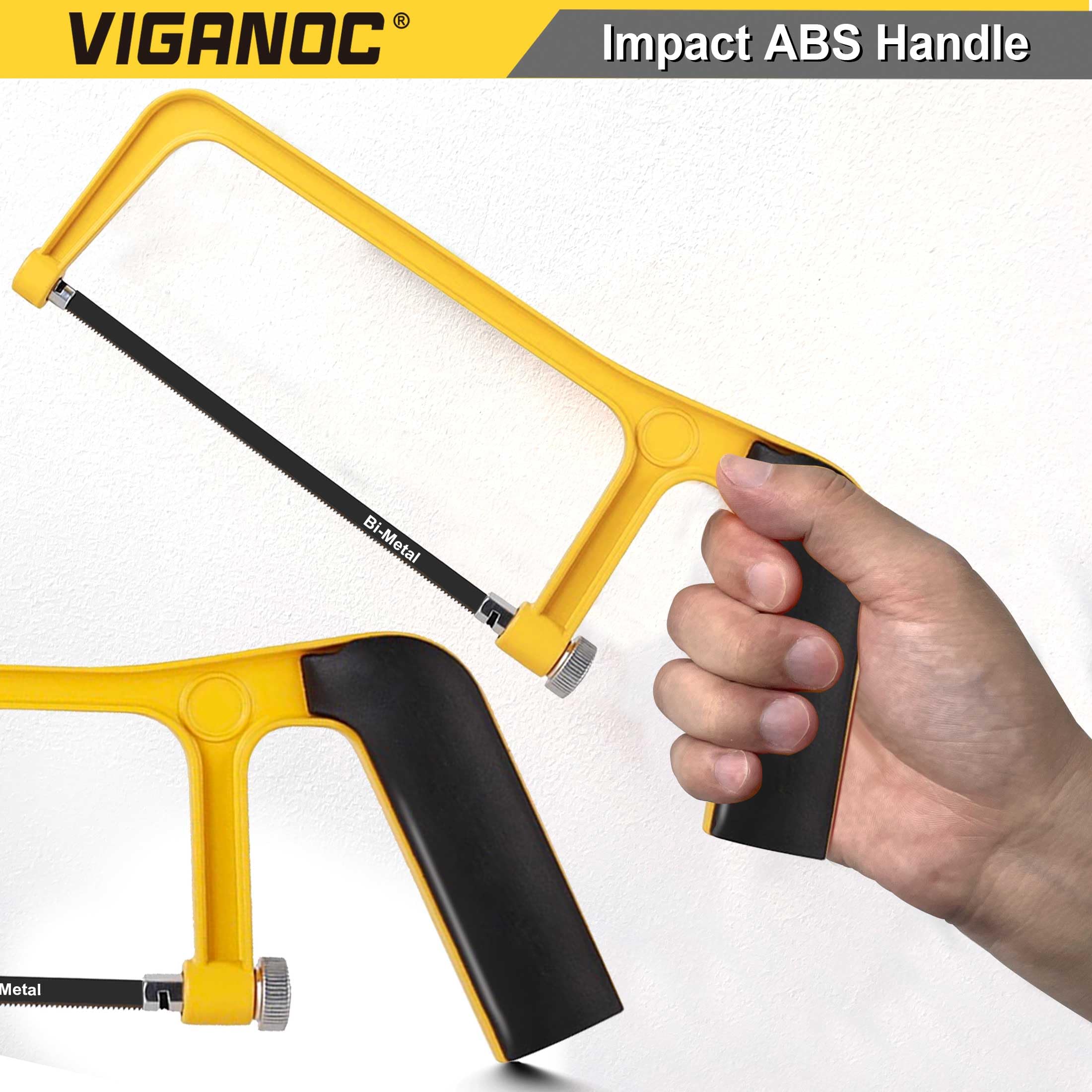 Mini Hacksaw - 6 Inch Bi-Metal Blade -5