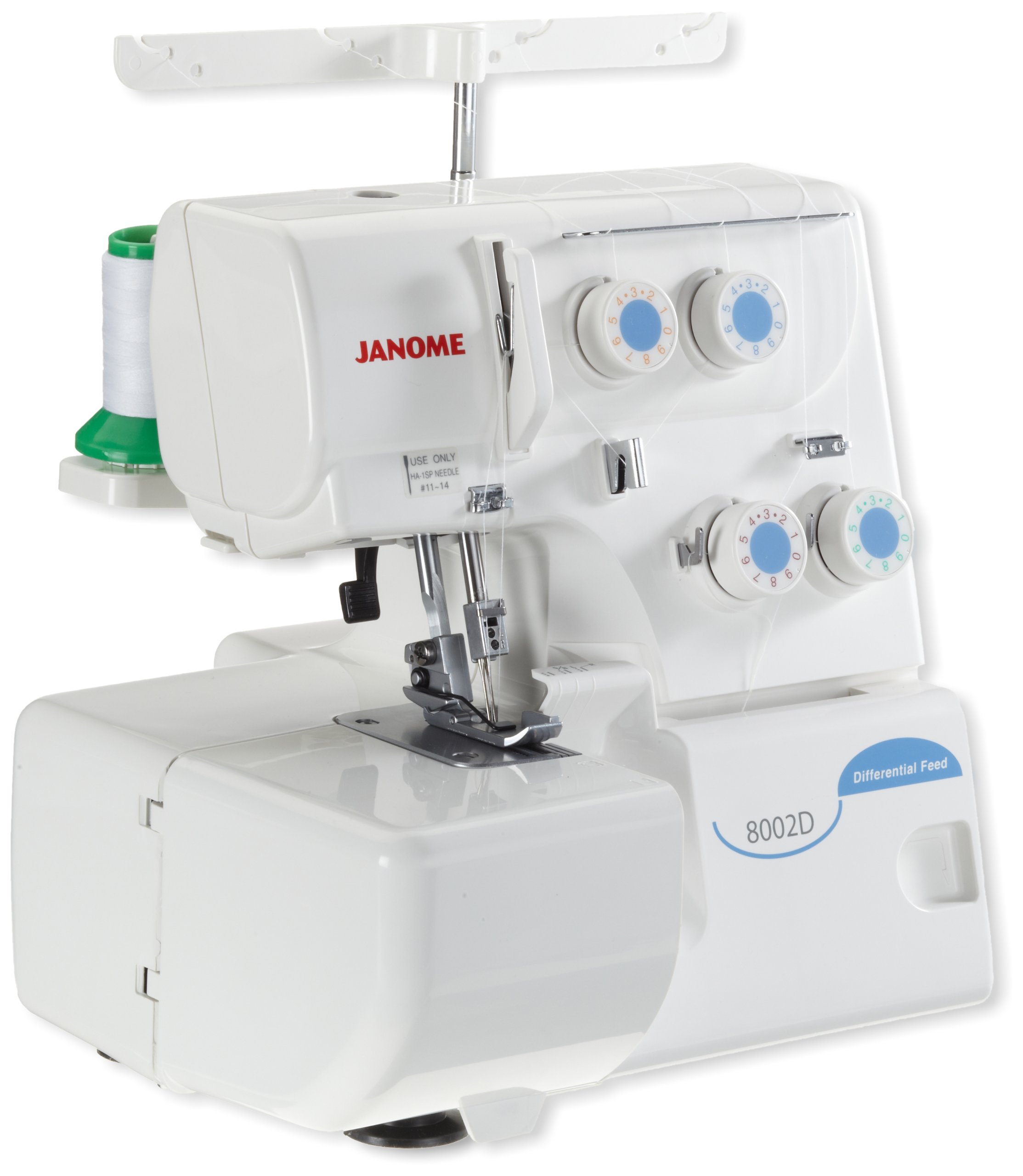 Janome Macchina per Cucire Overlock 8002d