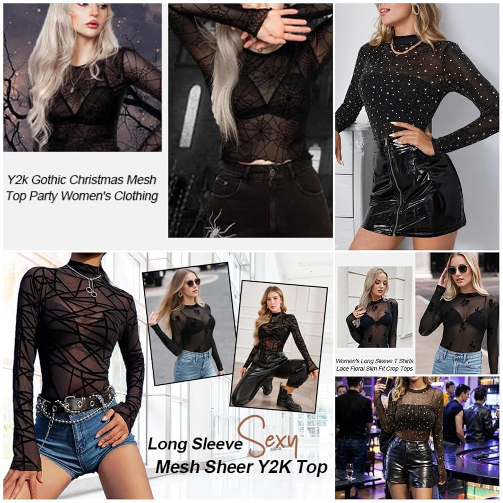 トップス 00s DIESEL bondage mesh long top black bondage-mesh-top.jpg?auto=