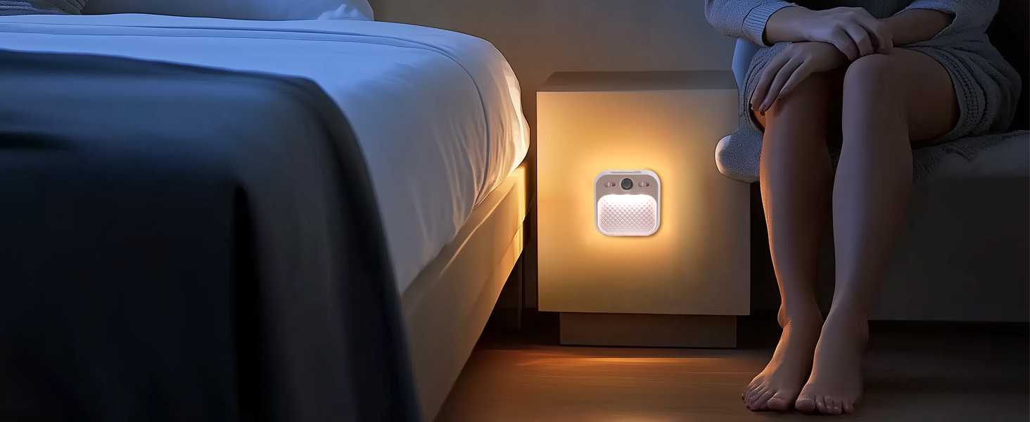 Image of DAMI Motion Sensor Night Lights Rechargeable with Timer, Battery Cabinet Light with 3 Color Temperatures Stepless Dimming, Magnetic Closet Light for Travel, RV, Cruise Essentials 2026