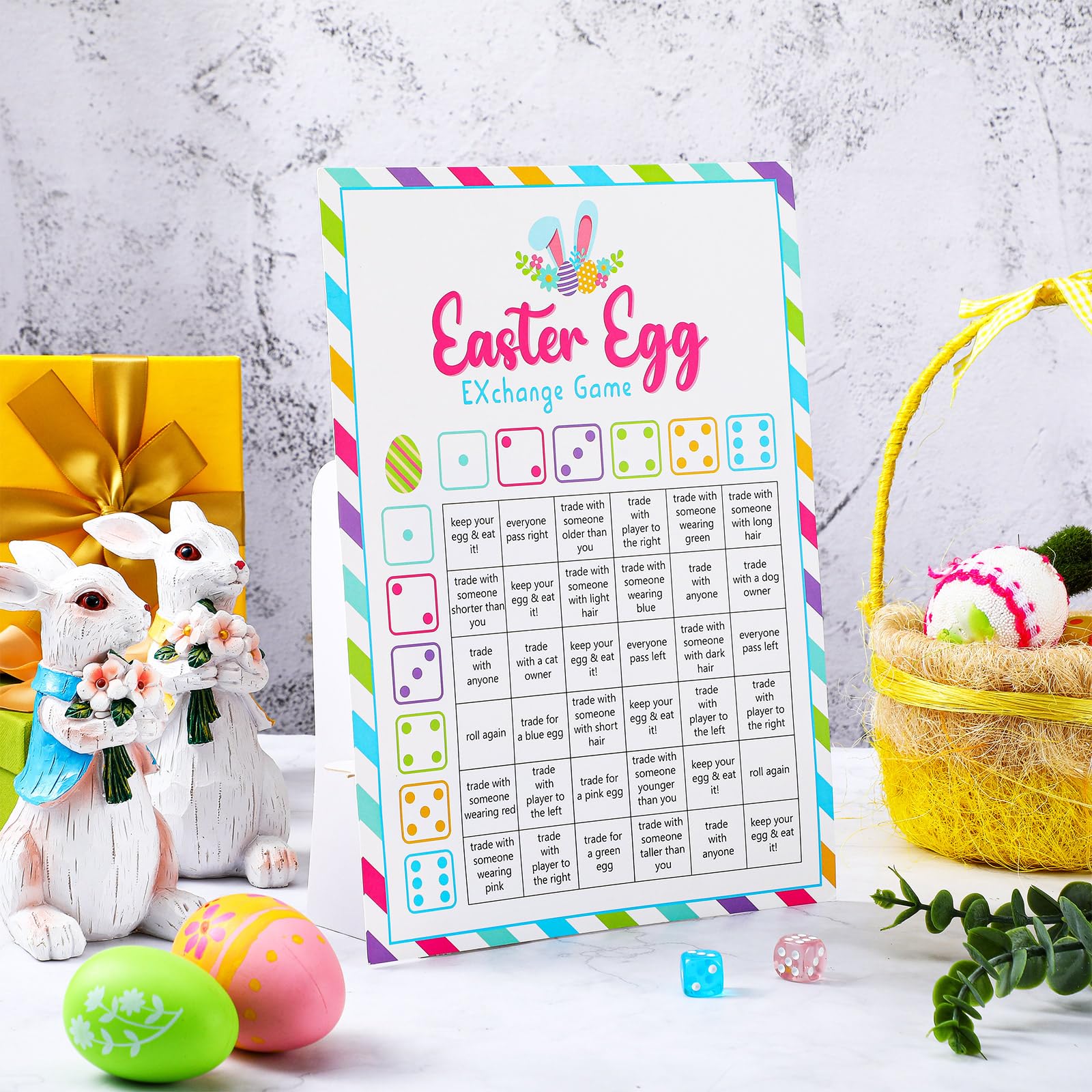 amazon-com-jellyarch-easter-egg-exchange-dice-game-easter-gift-swap-game-with-2-dices-and-1-instruction-standing-sign-for-adults-group-party-favors-school-classroom-activities-home-kitchen for Egg Exchange Dice Game Free Printable Amazon.com: JellyArch Easter Egg Exchange Dice Game Easter Gift Swap Game with 2 Dices and 1 Instruction Standing Sign for Adults Group Party Favors School Classroom Activities : Home & Kitchen for Egg Exchange Dice Game Free Printable