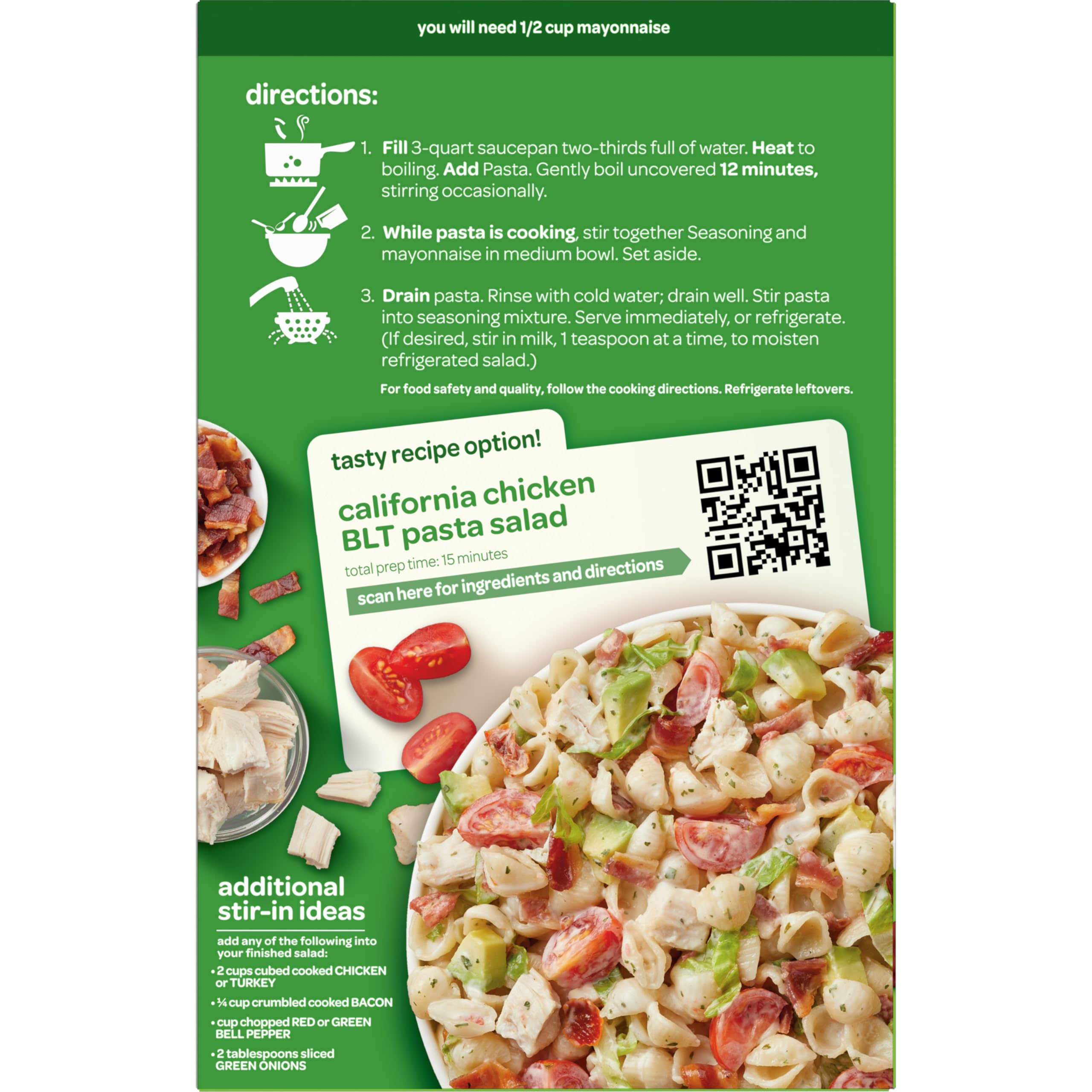 Suddenly Pasta Salad BLT 7.3 Ounces, 12 per Case