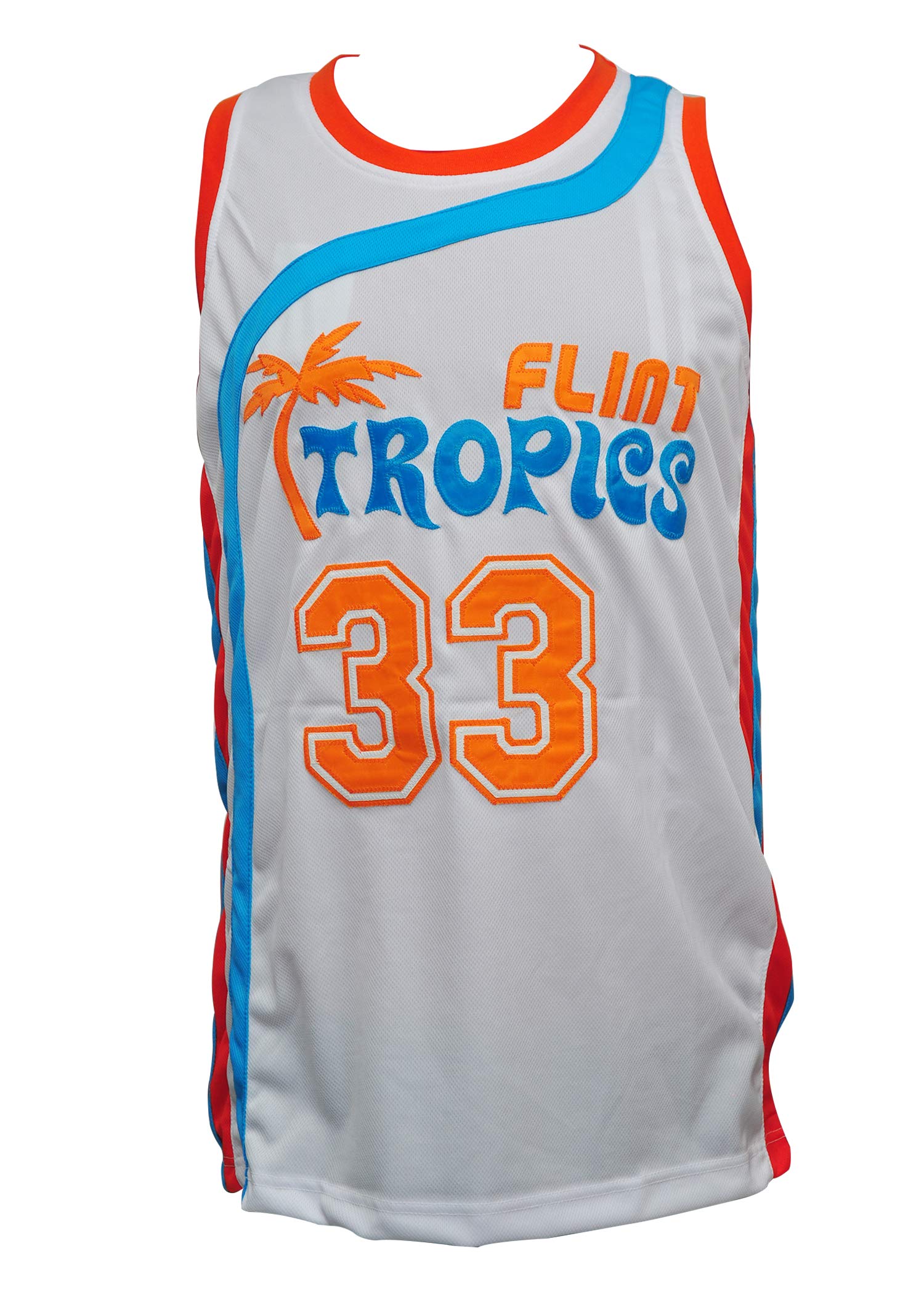 borizcustoms Jackie Moon Flint Basketball Stitch Sewn XS-2XL (34) White