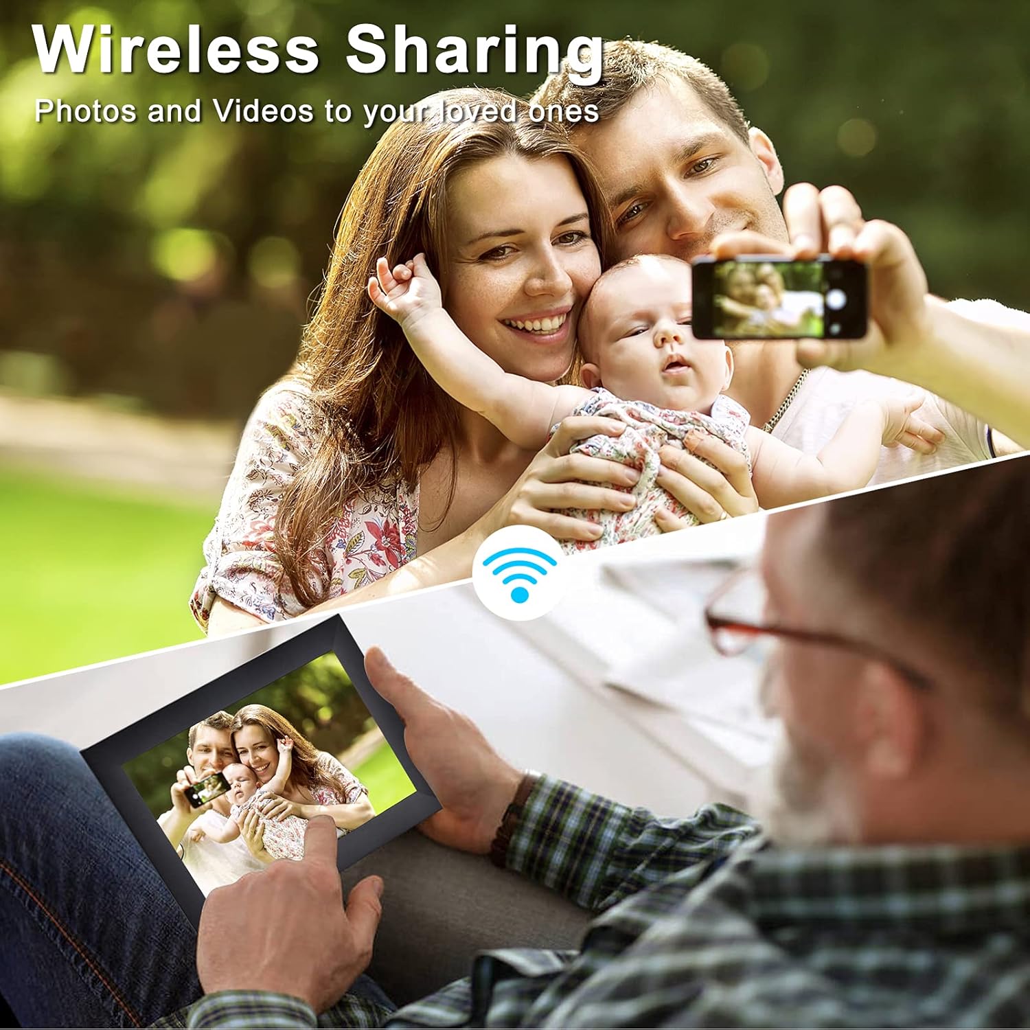 Exсluѕіvе Dіѕсоunt 60% Prісе Digital Picture Frame, 10 Inch Wi-Fi Digital Photo Frame with IPS Touch Screen HD Display, 16GB Storage, Share Photos and Videos via App, Auto-Rotate Portrait and Landscape