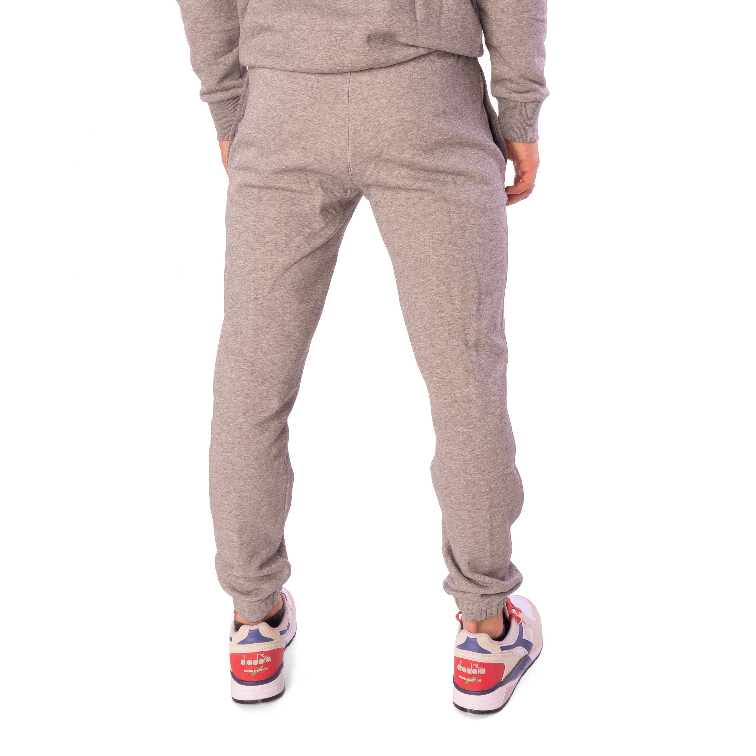 New Era Pantalon de Jogging – Édition limitée – Gris et Noir – Logo NFL, Los Angeles Lakers, Chicago Bulls