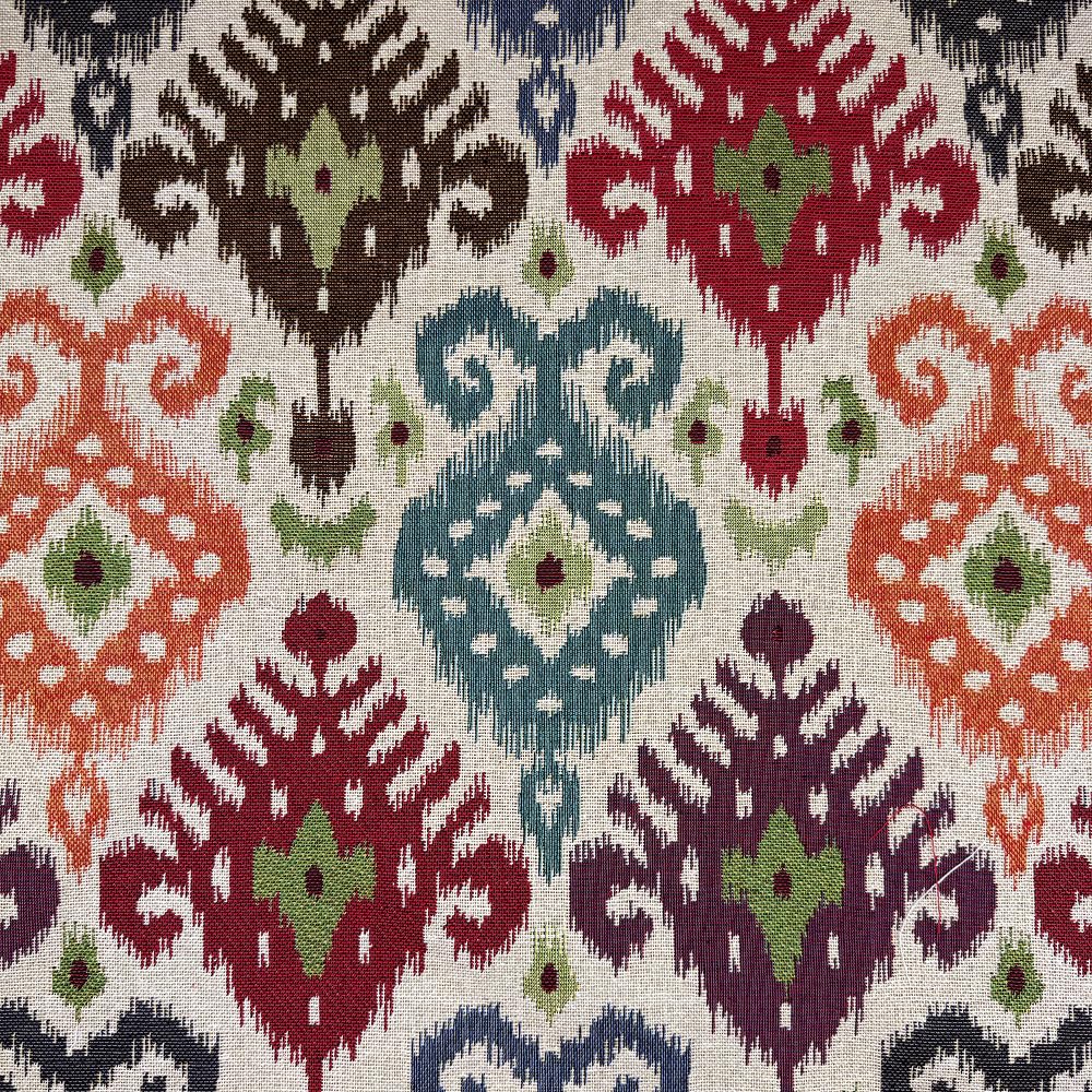 Tapestry Fabric Ikat Multi Style Indonesian Upholstery Furniture 140cm Wide (Sold Per Metre)