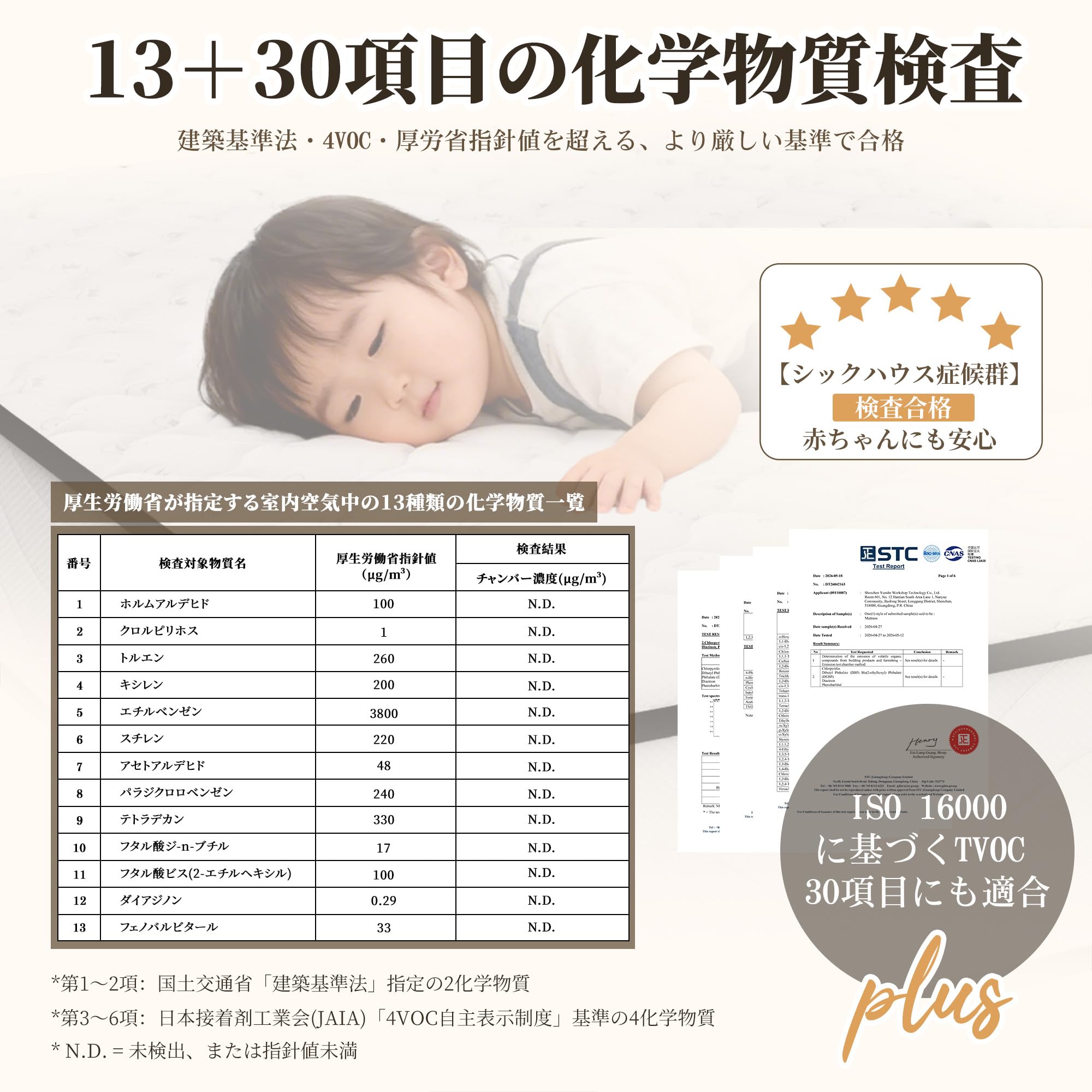 コブキBUJI マットレスシングル 極厚23cm ダークグレー コブキBUJI