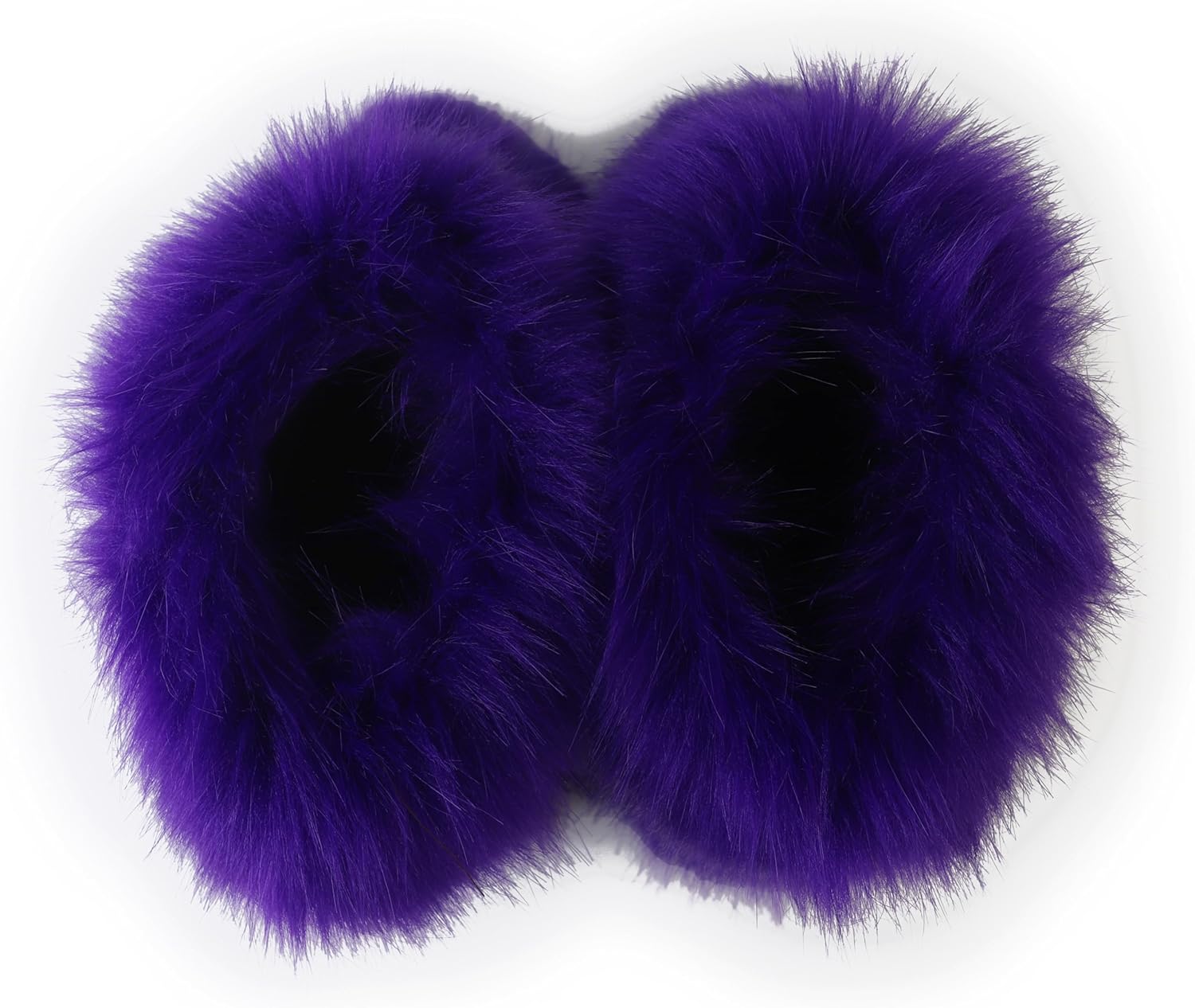 Women's Faux Fur Boot, Round Toe Suede Winter Fuzzy Shoes, Warm Snow Comfy Plush Short Flat Mid-Calf and Knee High Furry Fluffy Boots