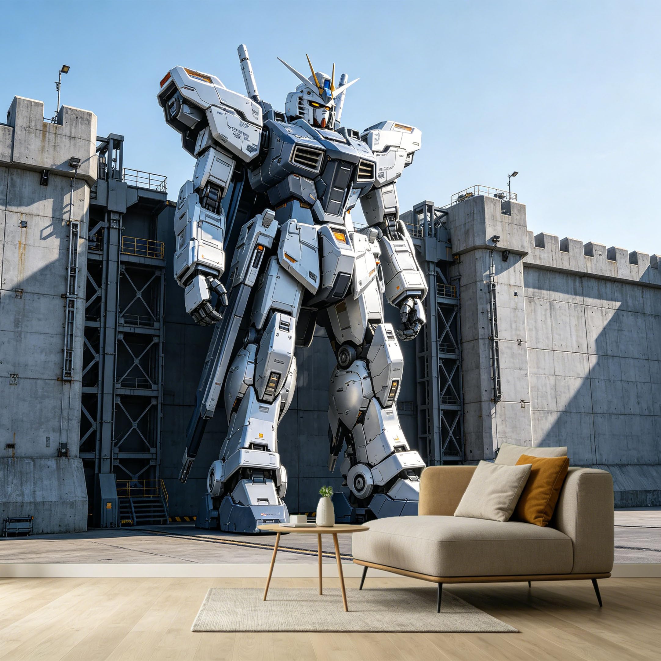Custom Size Wall Murals Modern Industrial Robot Mecha 3D Trompe L'Oeil Mechanical Steel Structure SelfAdhesive Wall Fabric Removable Large Wallpaper for Photo Living Room