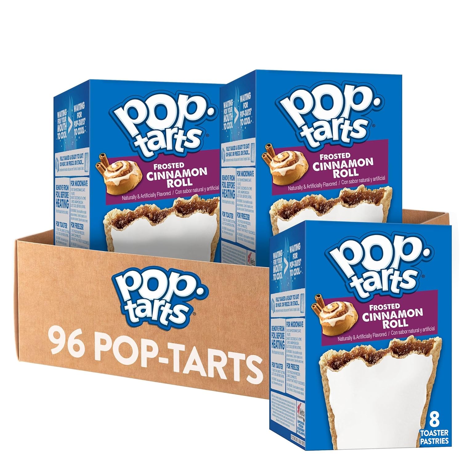 Pop-Tarts Frosted Cinnamon Roll Toaster Pastries