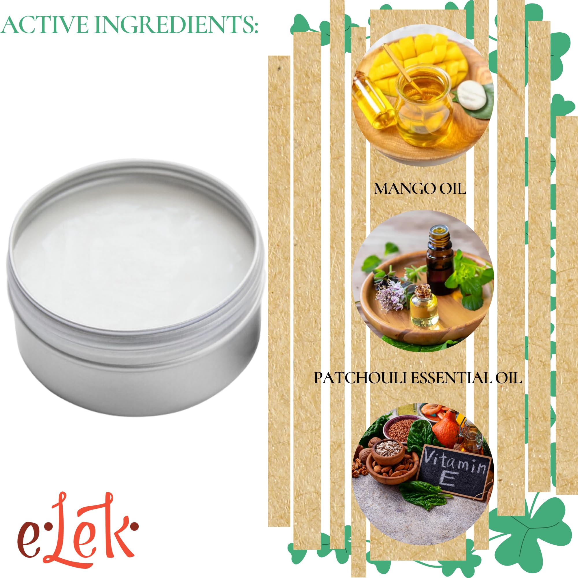 ELEK EtnaBIO Face Cream & Neck Cream with Mango Oil 50 ml, Dry Skin Face Care, Anti-Wrinkle Cream, Moisturising Cream - Image 3