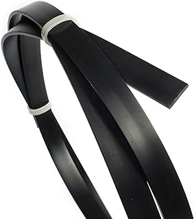 StewMac Black Plastic Binding, .090" x .565" (2.29mm x 14.35mm)