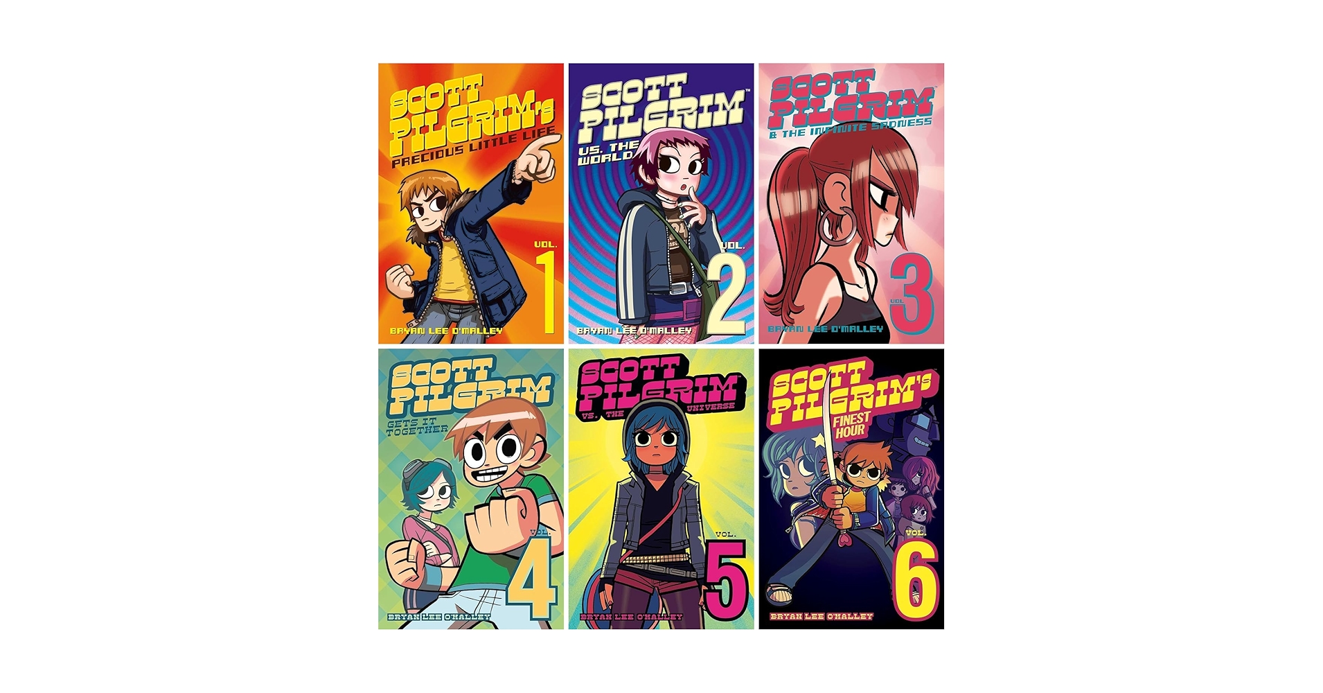 Scott Pilgrim Bundle Vs 1-6: O'Malley, Bryan Lee, O'Malley