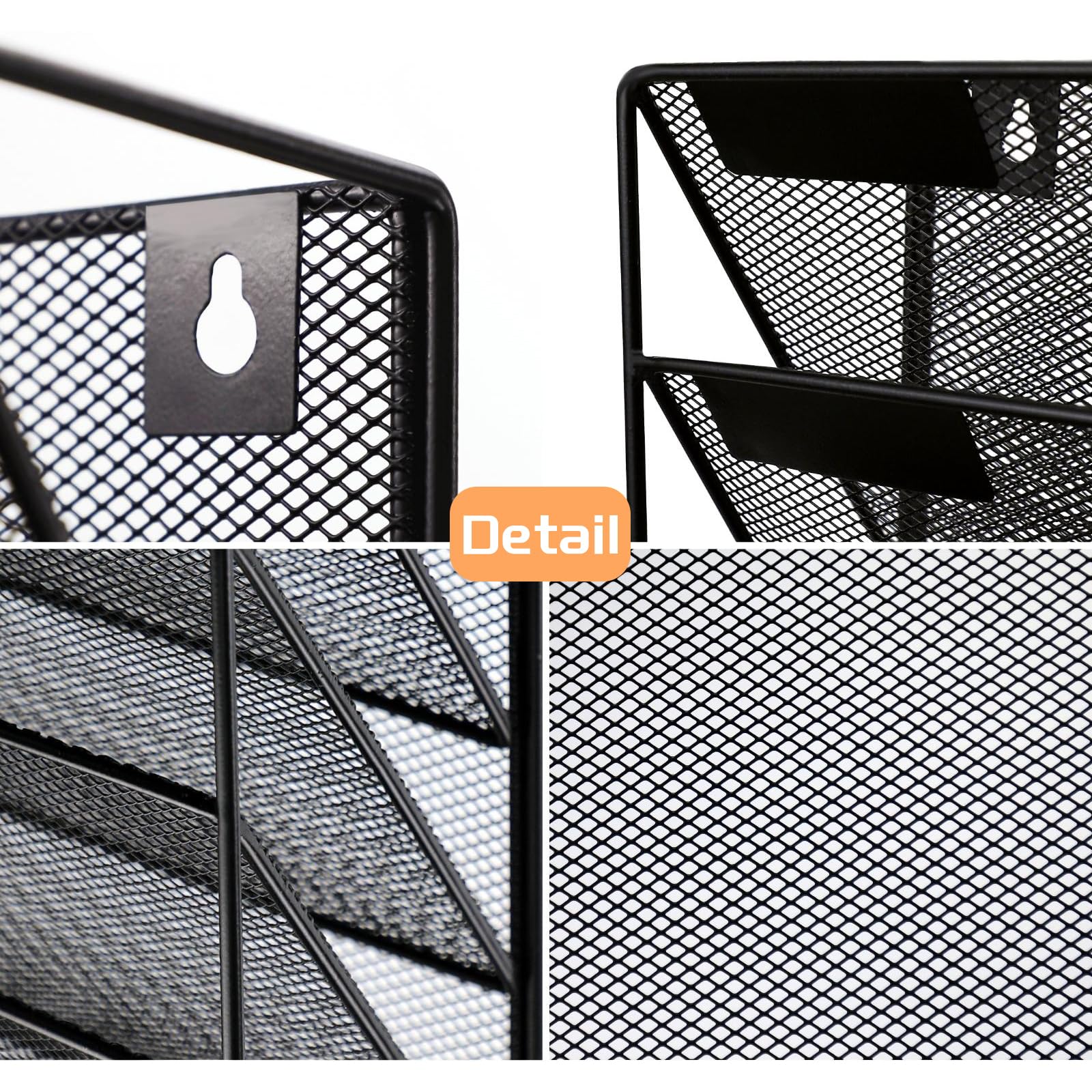 SUPEASY 13-Tier Wall File Holder Organizer With Fiji - View #12