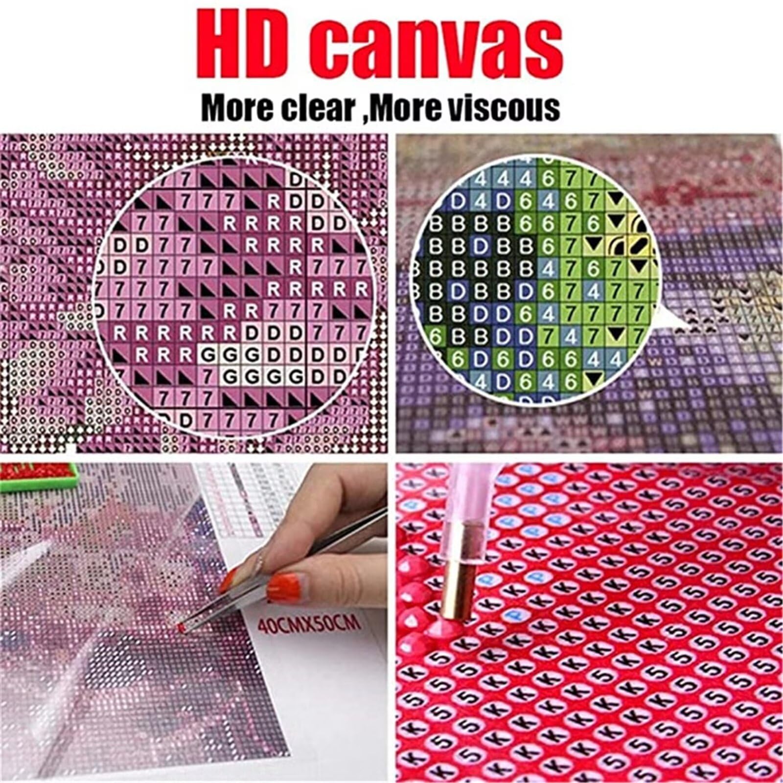 Demiawaking 5D Diamond Malerei Set 'Schönes Mädchen' – DIY Strassbild Zum Selbstgestalten, 30x30 Cm