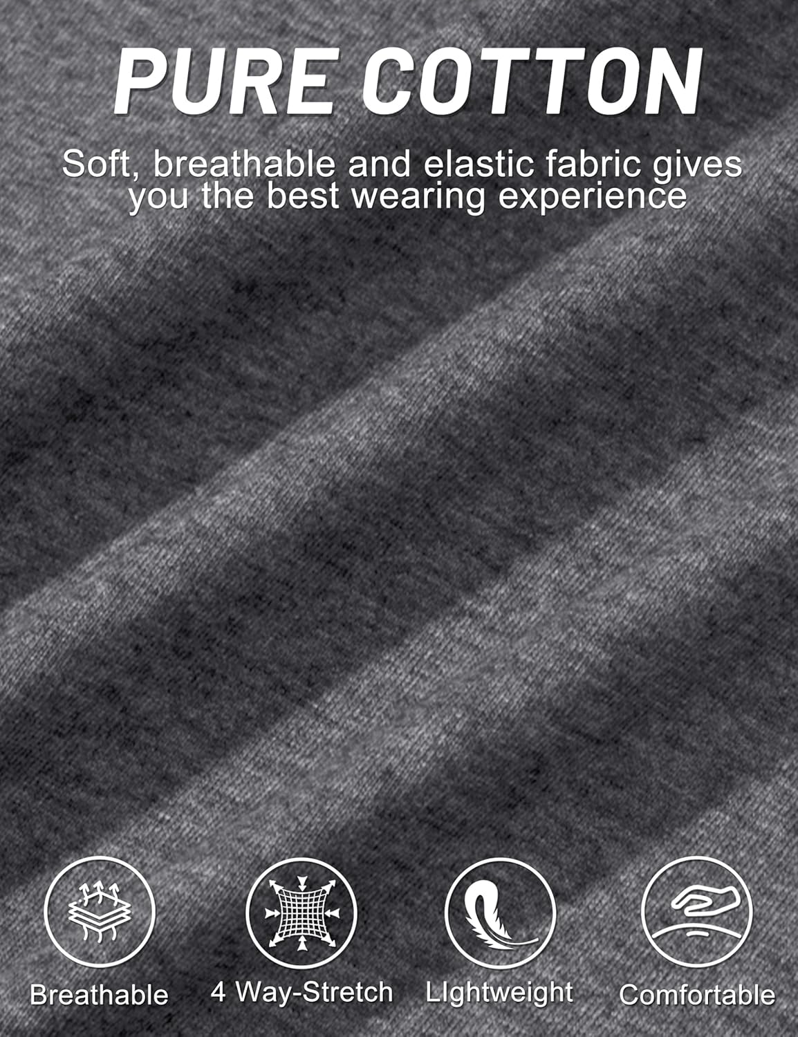 TACVASEN Tank Top for Men Moisture Wicking Cotton Sleeveless Shirts Muscle Gym Workout Causal Summer Tank Tops - Image 6