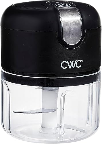 COOK WITH COLOR Picador inalámbrico de alimentos Picar sin esfuerzo, ideal para ajo, jengibre, hierbas, chile, carne picada, cebollas, 8 onzas,