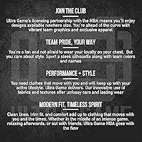 Vista 6 de Ultra Game Men’s NBA Official Super Soft Button Down Jersey Baseball Shirt