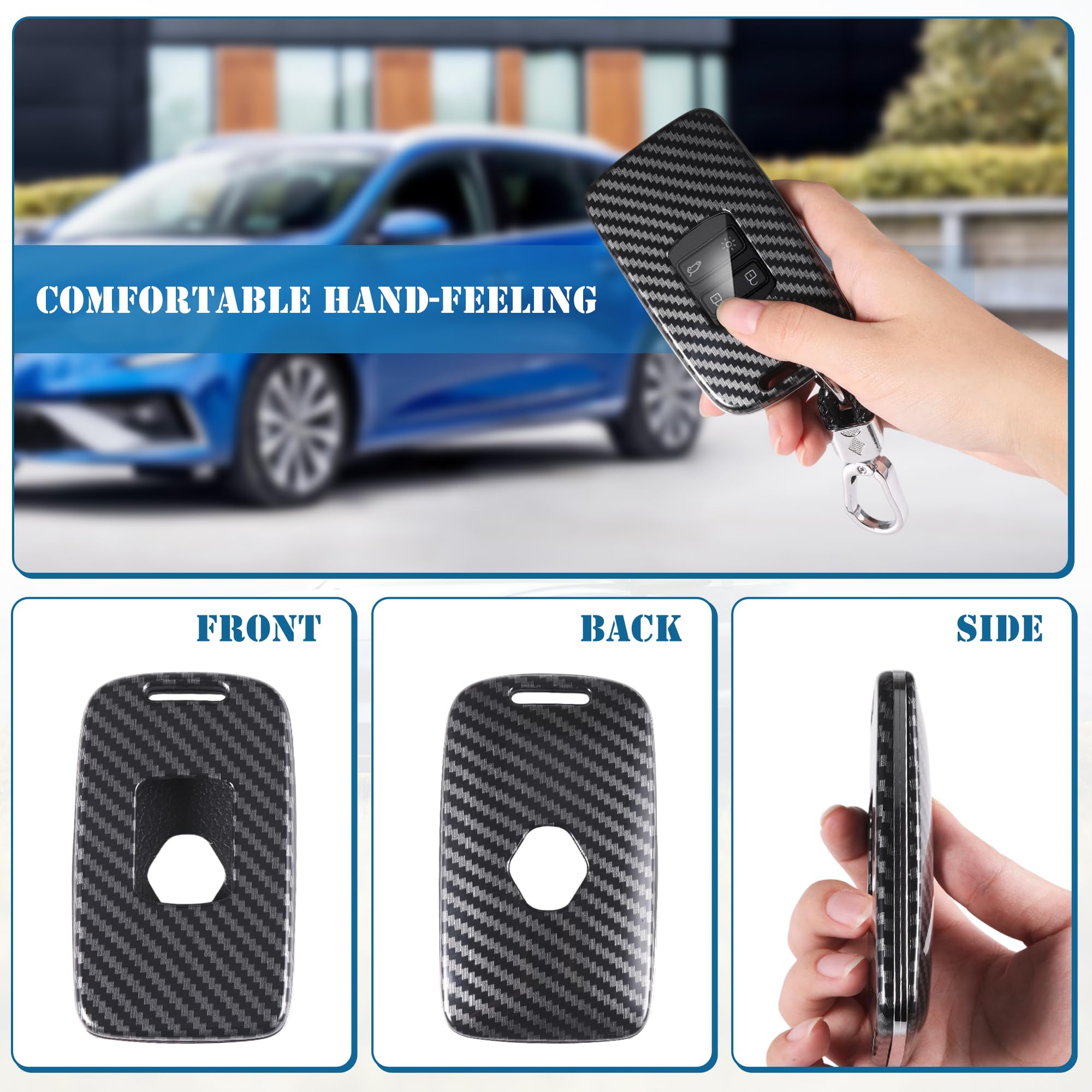HooRLZ R-enault - Custodia portachiavi in silicone per Renault Clio