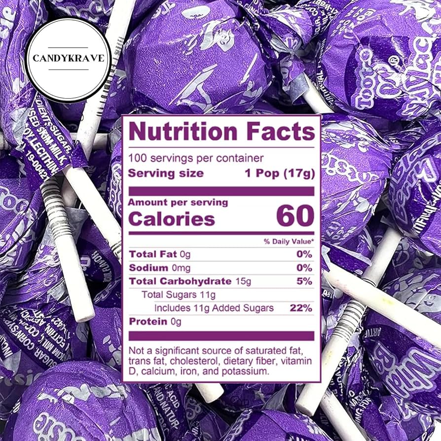 Amazon.com : Tootsie Lollipops Limited Edition Wild Black Berry