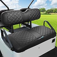 Vista 1 de EZGO Funda de Asiento, Funda de Asiento Delantero para Carrito de Golf Compatible con EZGO TXT 1994-2013 y EZGO RXV OEM Cojín de Asiento Ordinario
